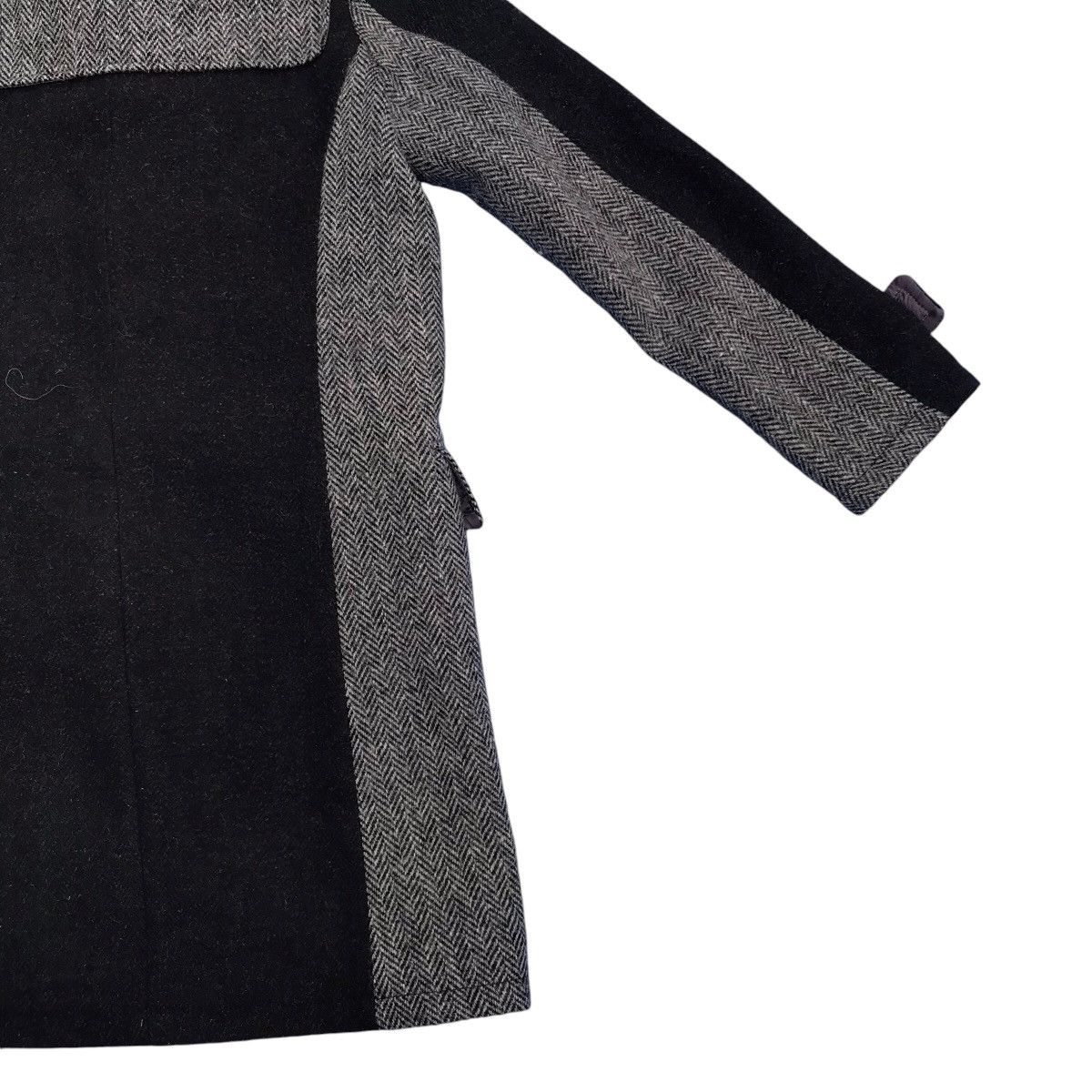 Harris Tweed LGB If Six Was Nine Style Harris Tweed Faux Fur Wool Jacket Size S / US 4 / IT 40 - 9 Thumbnail