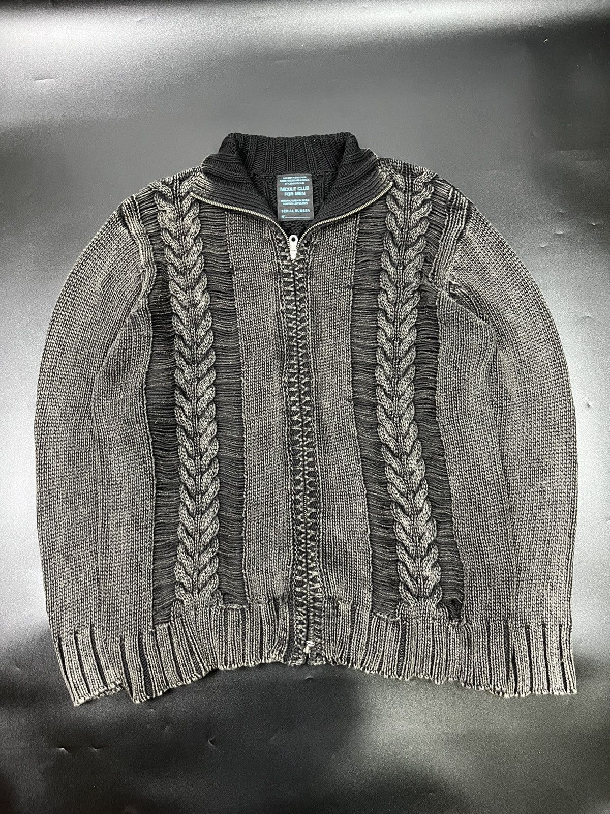 Hysteric Glamour × If Six Was Nine × Japanese Brand Japanese Nicole Club For Men knited grunge Size US L / EU 52-54 / 3 - 1 Thumbnail
