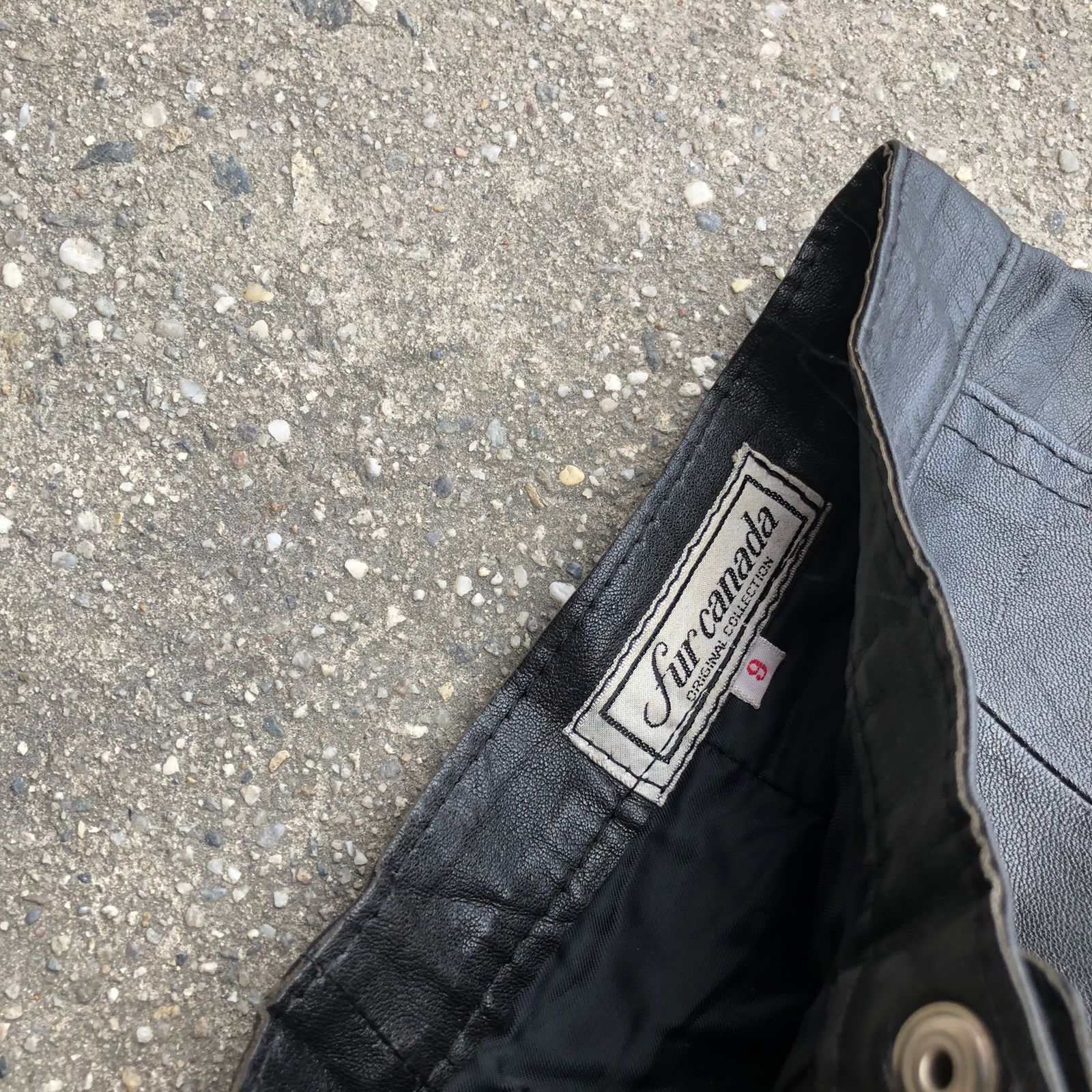 Hysteric Glamour × If Six Was Nine × Le Grande Bleu (L.G.B.) Rider Flared Leather Pants Size US 27 - 7 Thumbnail