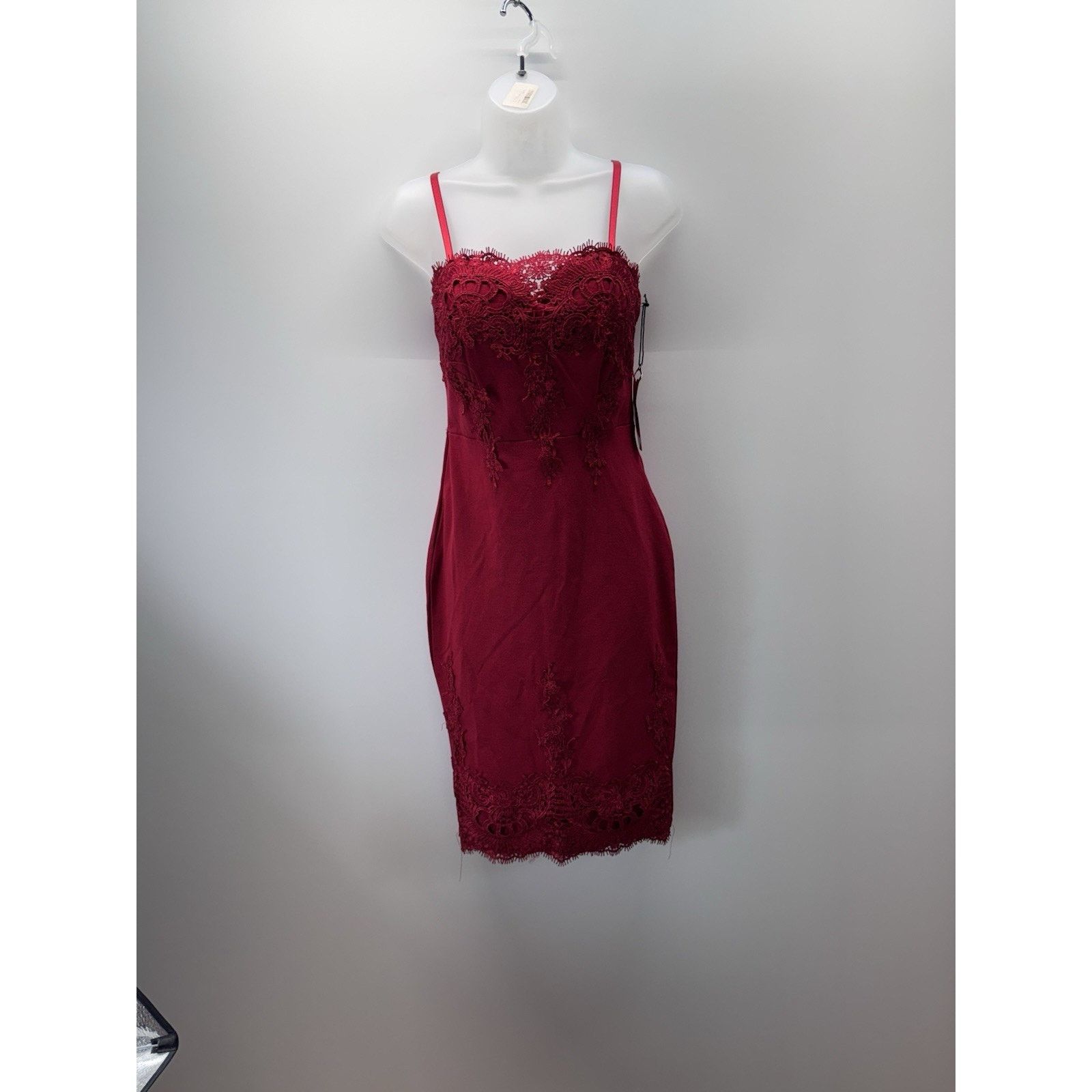 fitted lace wedding dress Vestido Haute Monde – Angeles Fashion main image 0