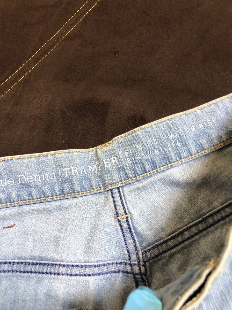 Mustang VINTAGE MUSTANG Men's Blue Denim Jeans Classic Fit Size US 34 / EU 50 - 10 Thumbnail