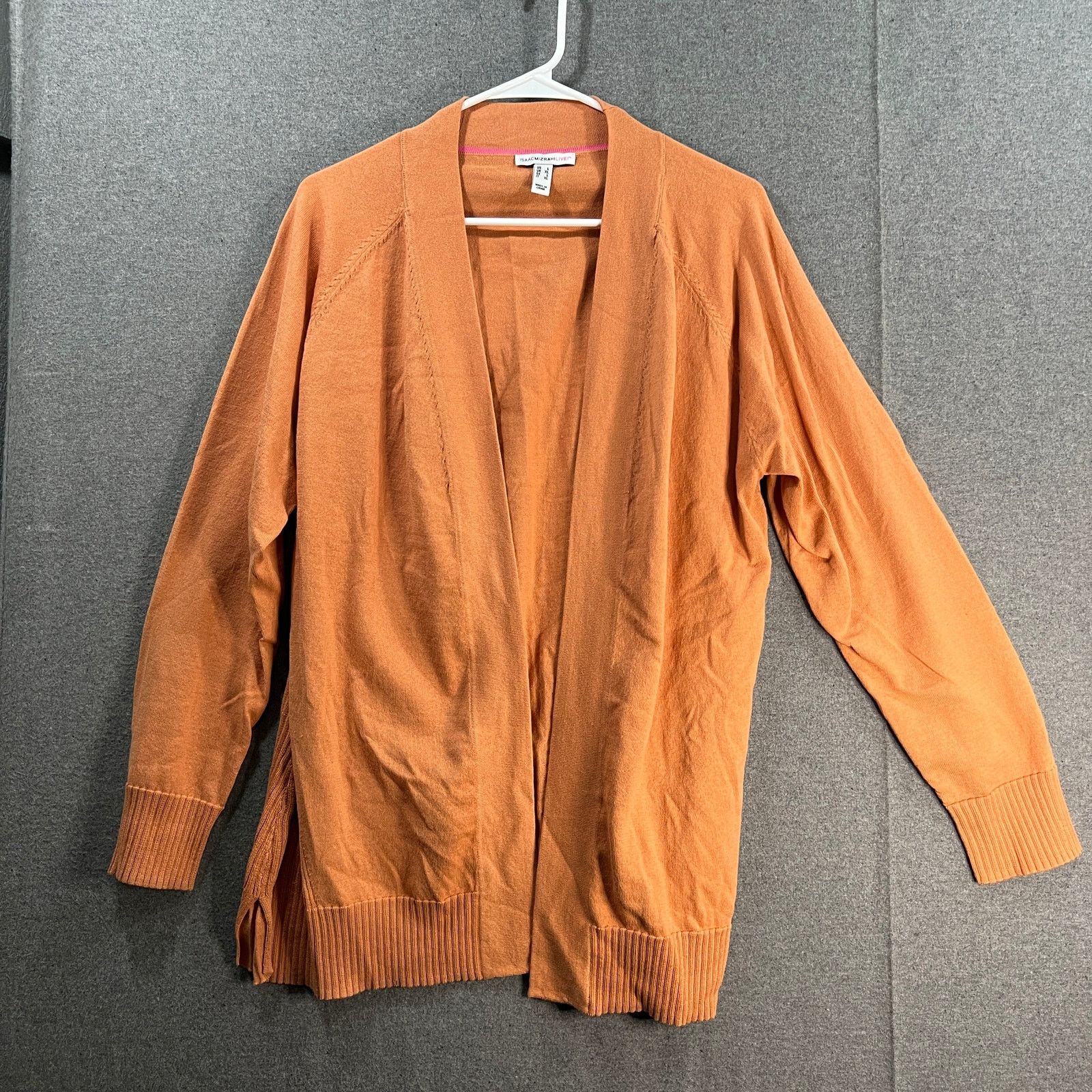 Isaac Mizrahi Isaac Mizrahi LIVE! Open Front Sweater Cardigan Size L / US 10 / IT 46 - 1 Thumbnail