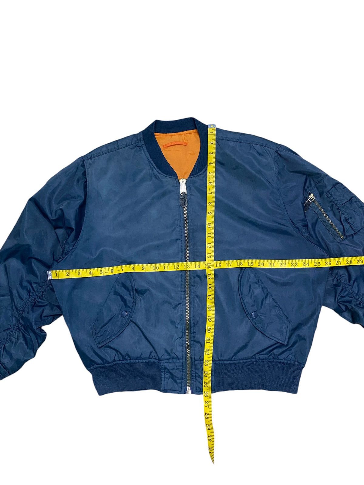 Vintage Vintage bomber jacket MA-1 reversible Size US L / EU 52-54 / 3 - 7 Thumbnail