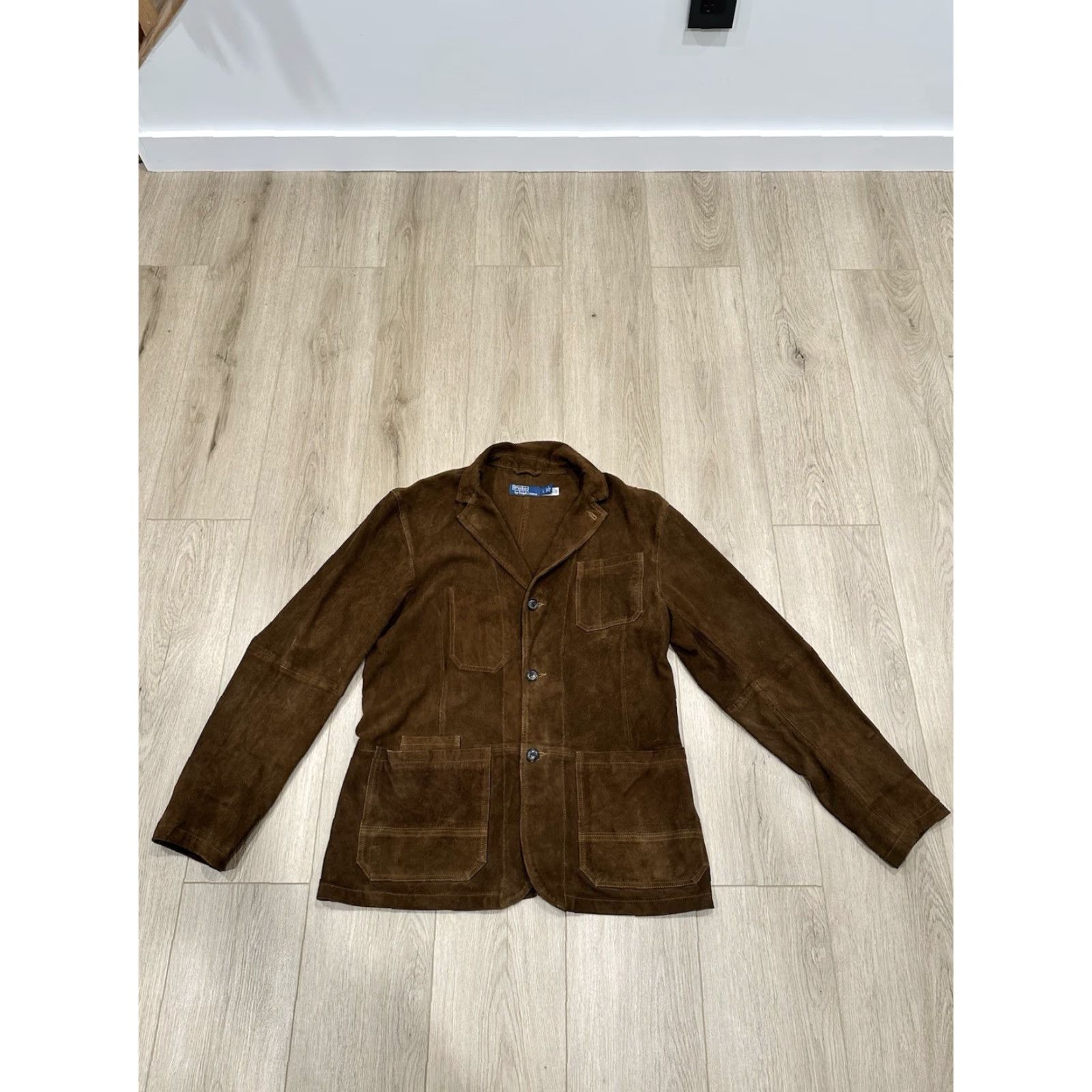 Polo Ralph Lauren Polo Ralph Lauren Goat Suede Utility Jacket Mens Brown Size Large Jacket Mens Brown Polo Ralph Lauren Goat Suede Utility Jacket Regular Size L Size US L / EU 52-54 / 3 - 2 Thumbnail