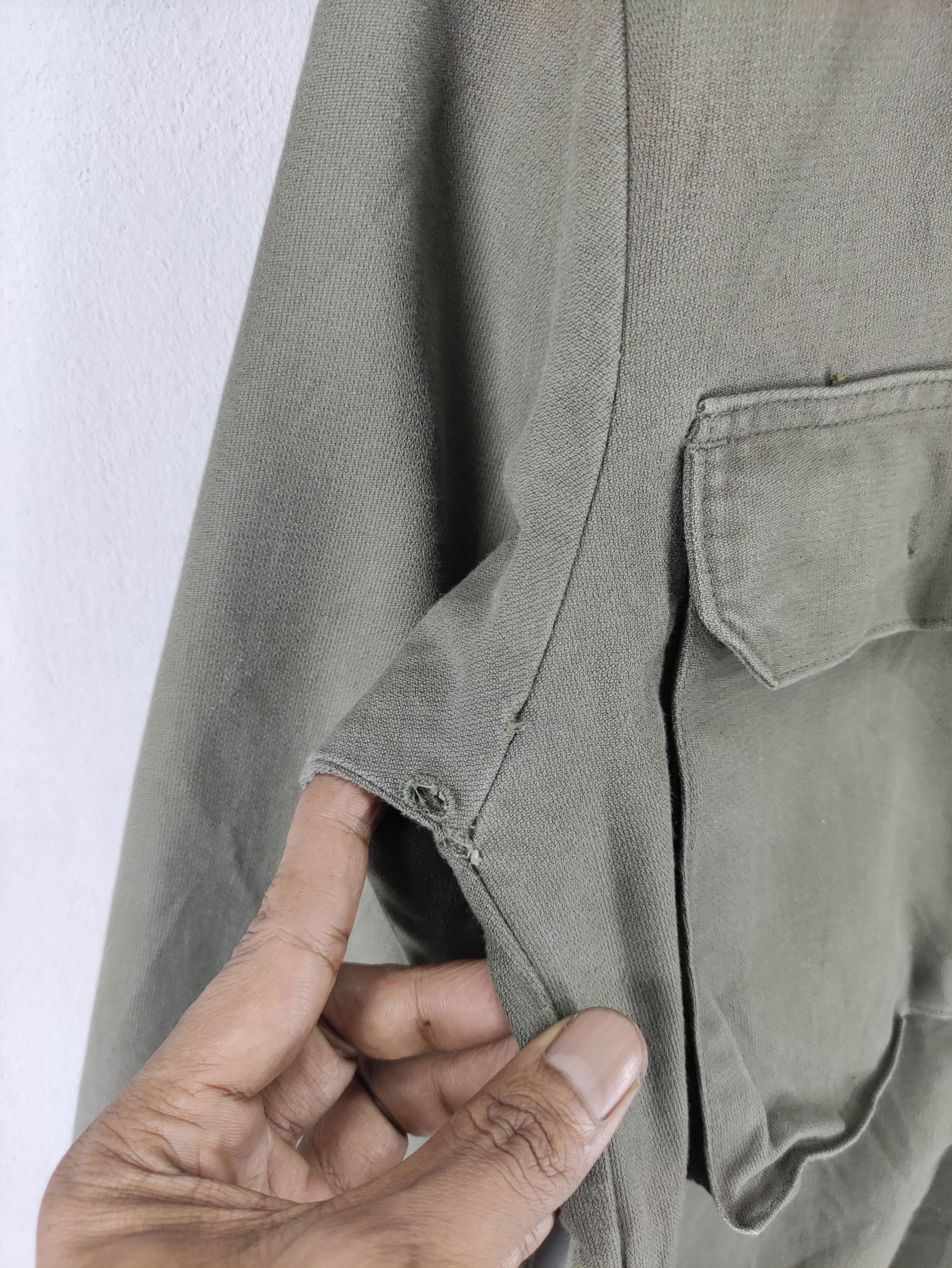 Vintage Vintage 90s German Army Moleskin Shirt Jacket Double Pocket Size US M / EU 48-50 / 2 - 5 Thumbnail