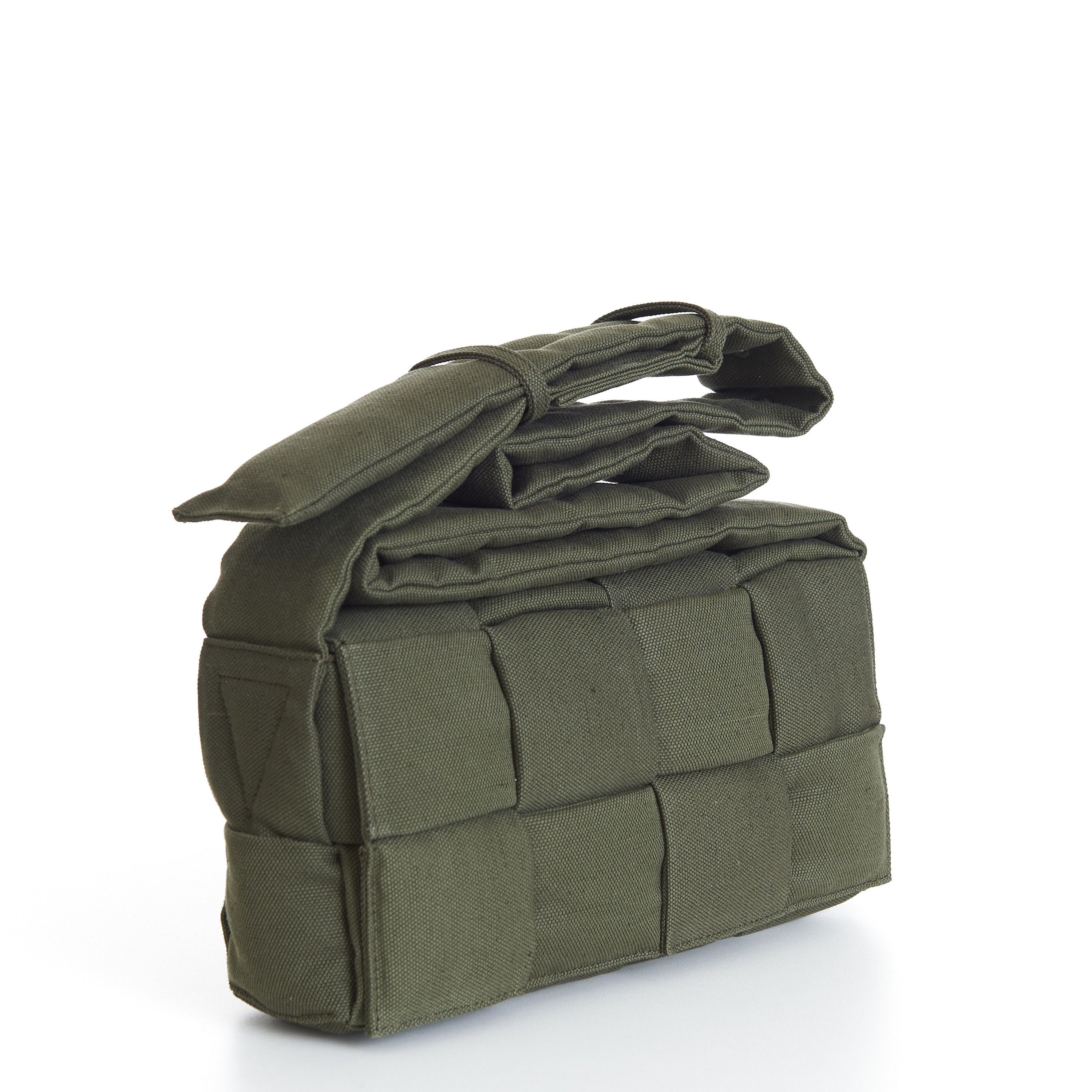 Bottega Veneta Tech Casssette Crossbody Bag In Padded Intreccio Canvas Size ONE SIZE - 13 Thumbnail