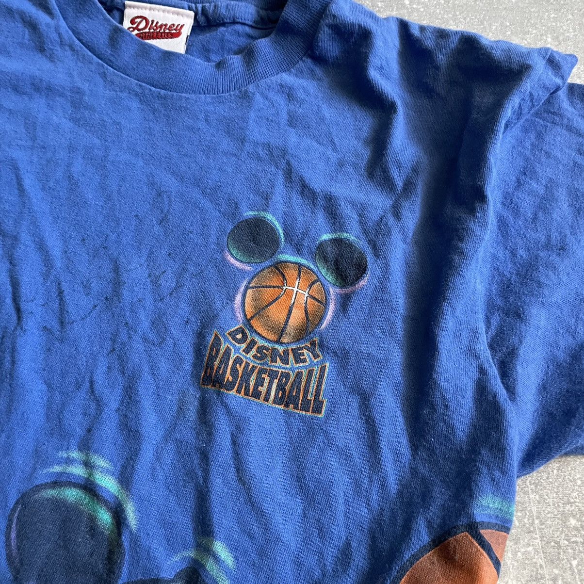 Disney Usa 90s Vintage Goofy Walt Disney NBA Basketball Tee Shirt Size US M / EU 48-50 / 2 - 5 Thumbnail