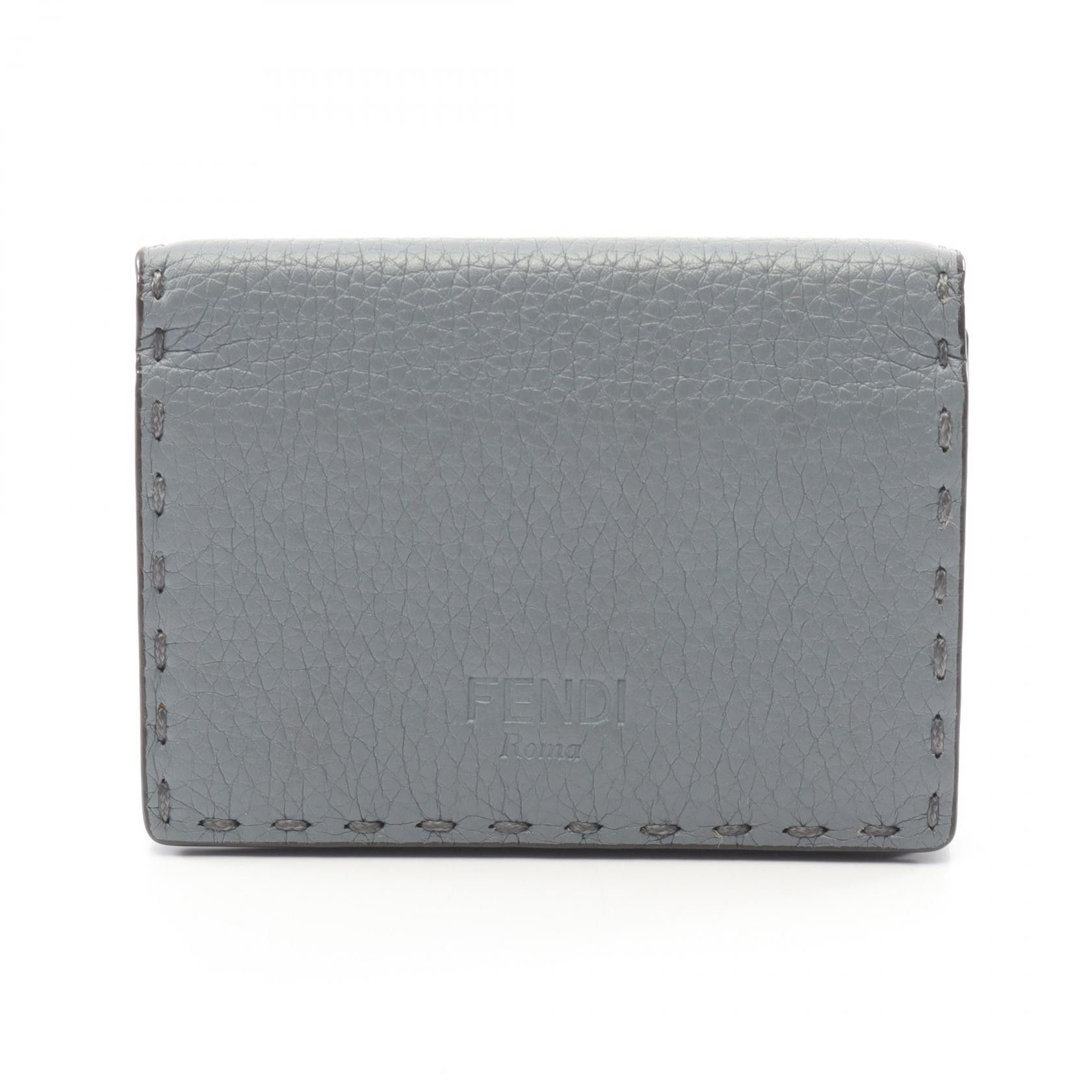 Fendi Fendi Fendi Selleria Leather Card Case Leather Card Case 8M0217 DUTY FREE for USA Size ONE SIZE - 1 Thumbnail