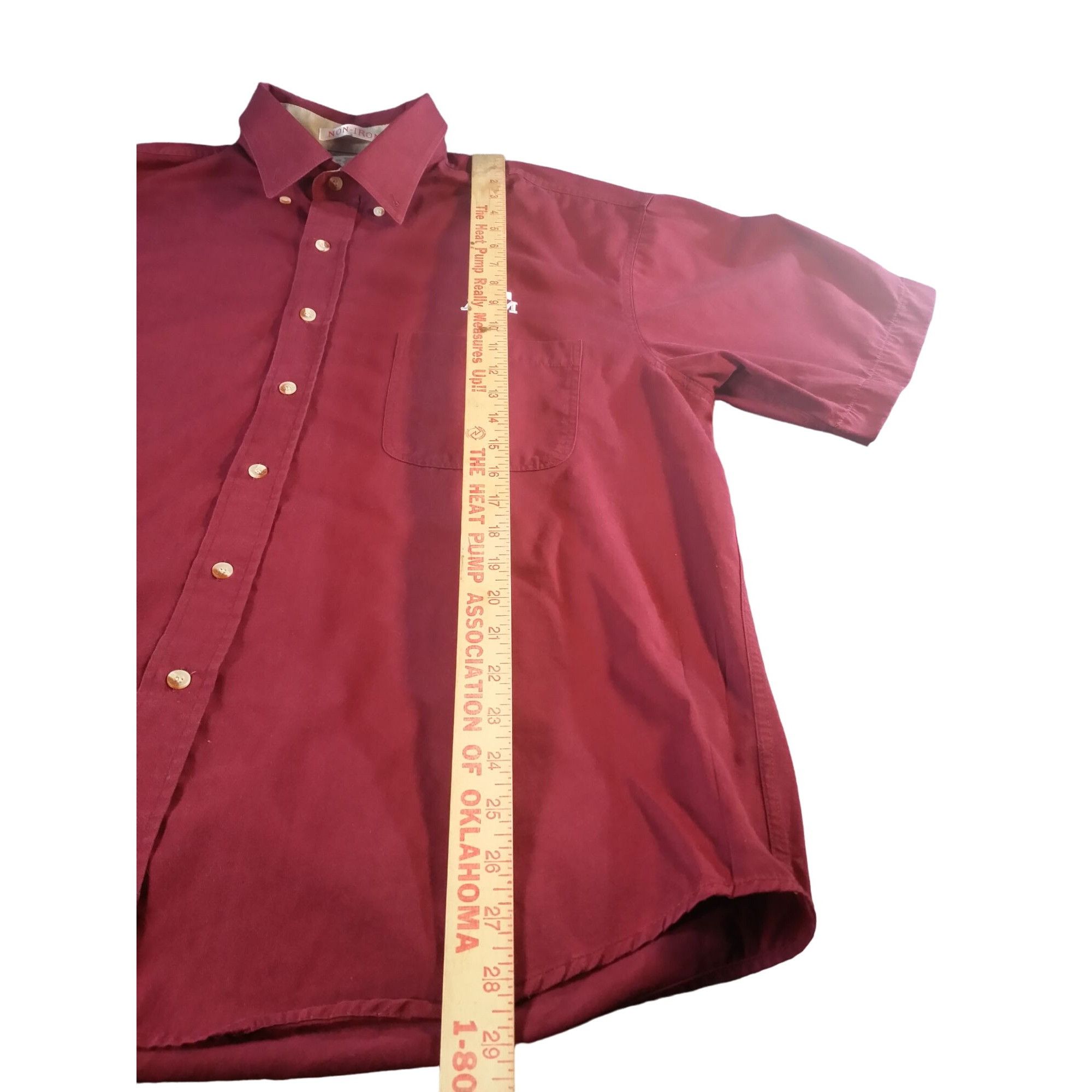 Vintage Vintage Texas A&M Aggies Button Up Shirt Men Sz L Non Iron B Size US L / EU 52-54 / 3 - 3 Thumbnail
