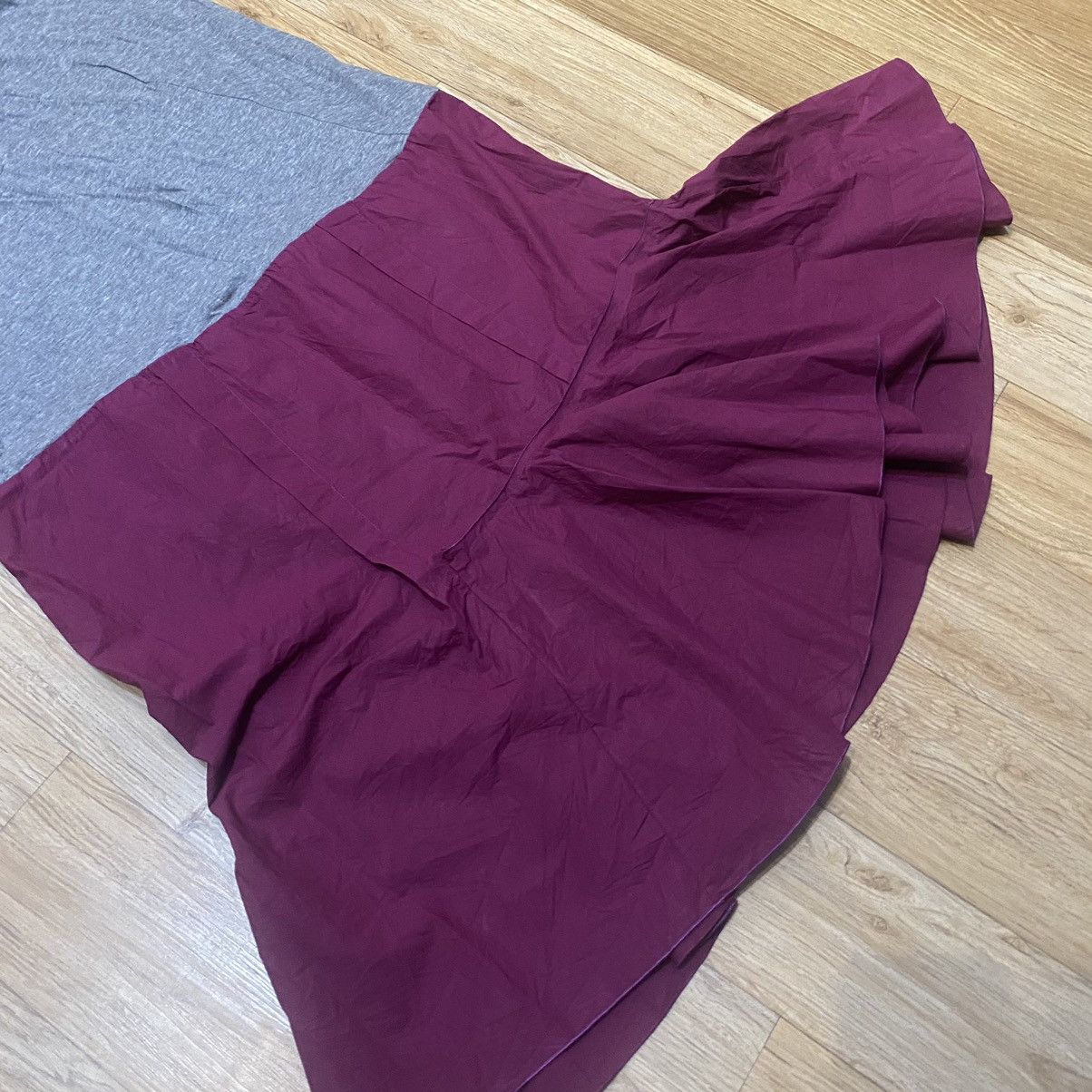 Marni Marni Gray Purpel Pleated Dres Size M / US 6-8 / IT 42-44 - 3 Thumbnail