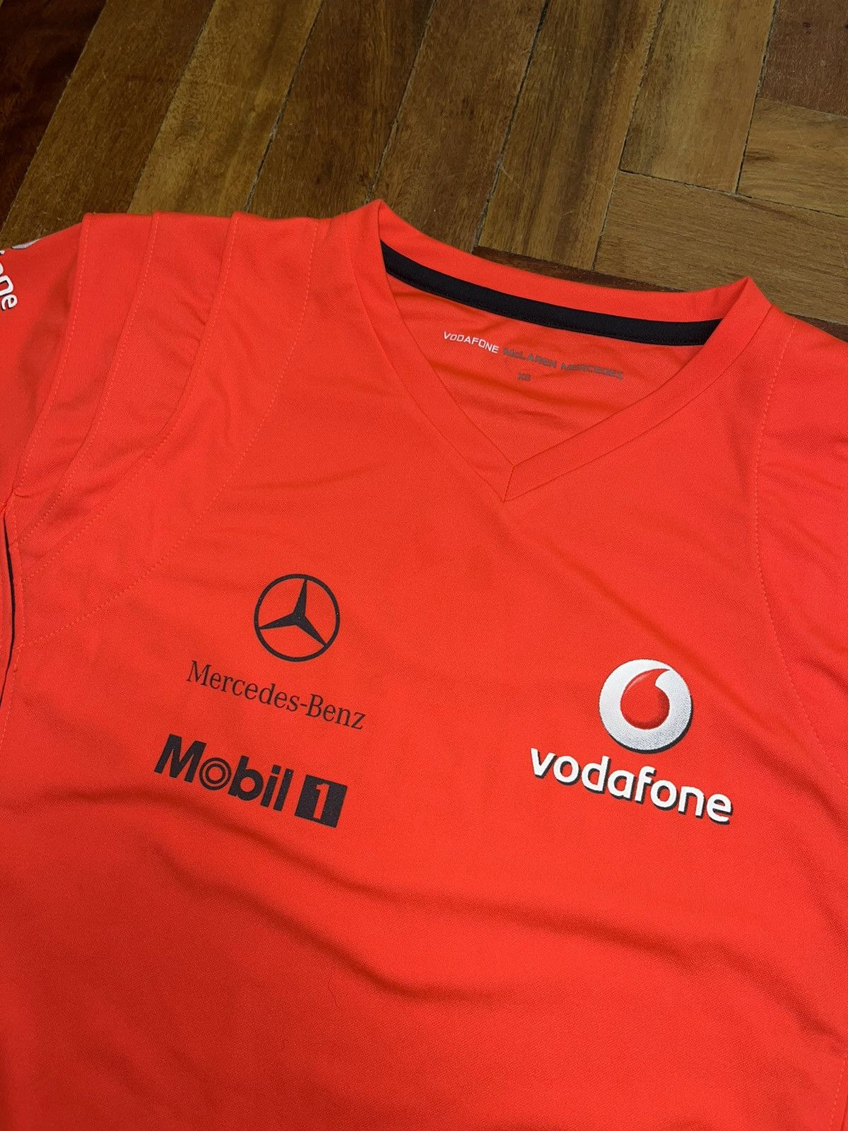 Mercedes-Benz × Vintage Team McLaren Vodafone Mercedes Vintage Racing T Shirt Size US XS / EU 42 / 0 - 2 Thumbnail