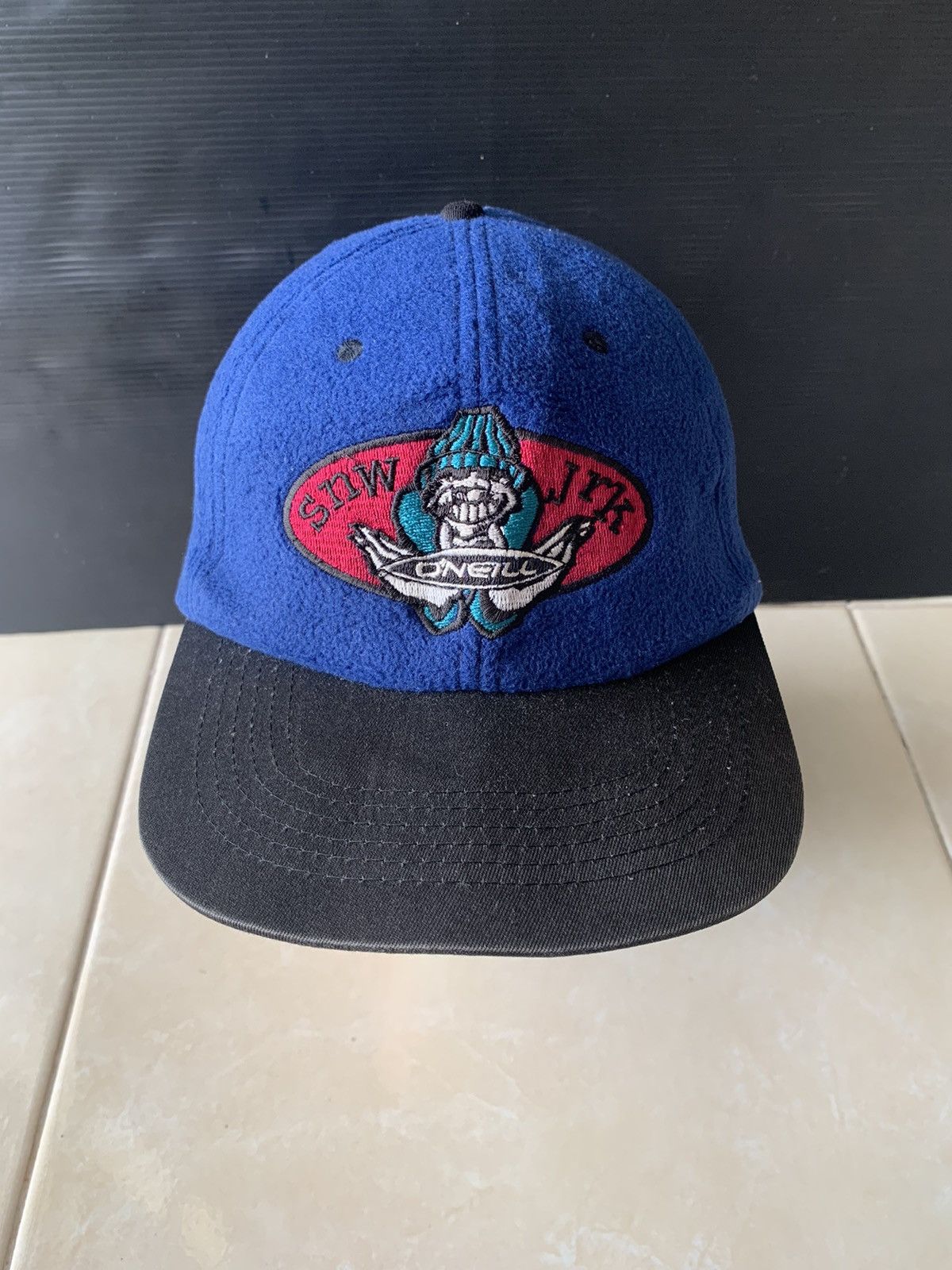 O'Neill Vintage 90s Oneill Velvet Cap Snw Jrk Rare Surf Cap Size ONE SIZE - 1 Thumbnail