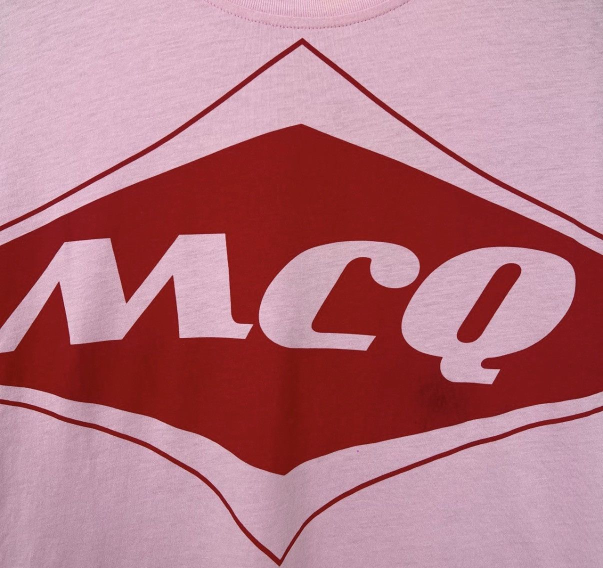 Alexander McQueen Alexander McQueen/Mcq Letter Print Pink Short Sleeve K12 Size S / US 4 / IT 40 - 3 Thumbnail