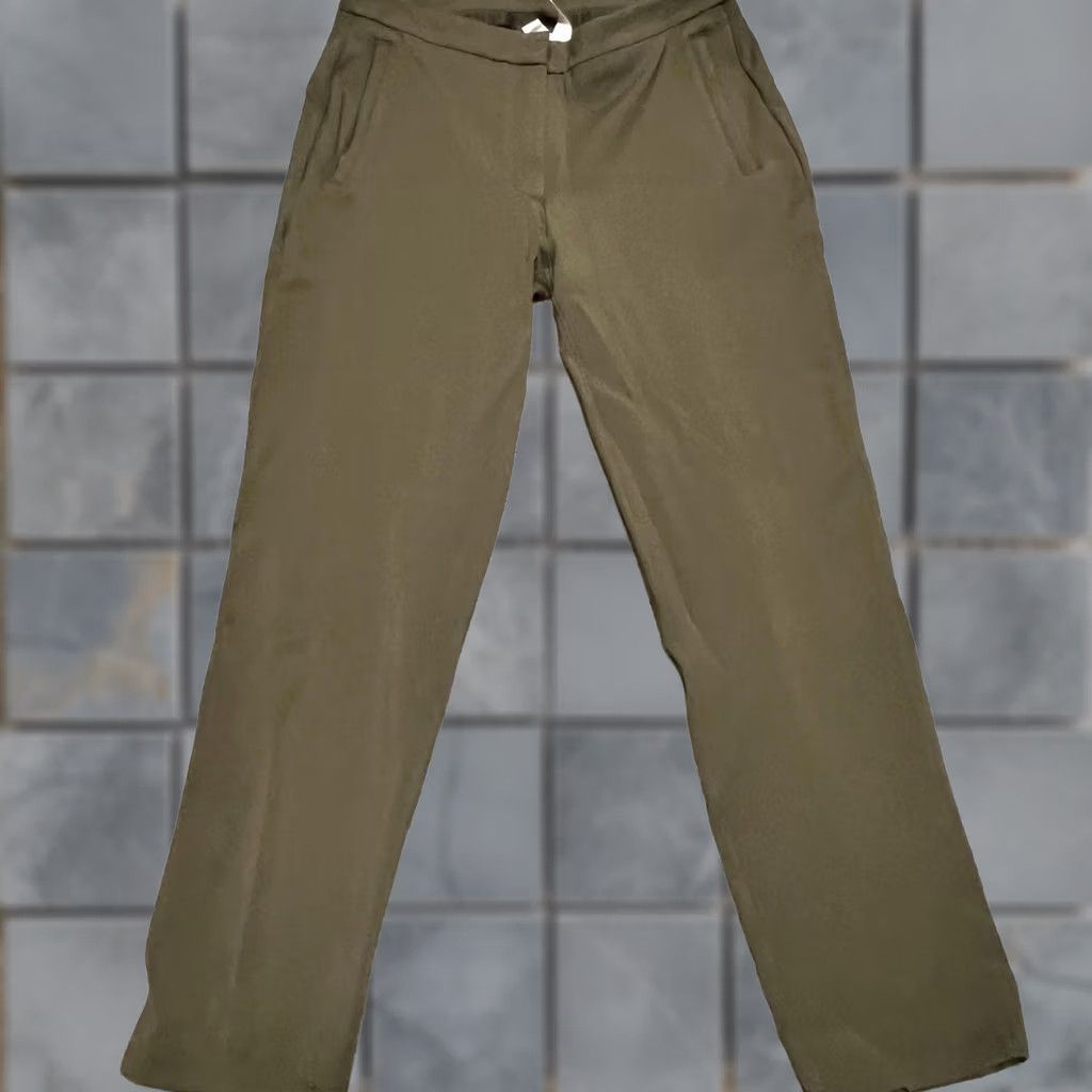 Lululemon Lululemon Pants Womens 6 On The Move Travel Dress Green Ankle Straight Womens Size 28" / US 6 / IT 42 - 1 Thumbnail