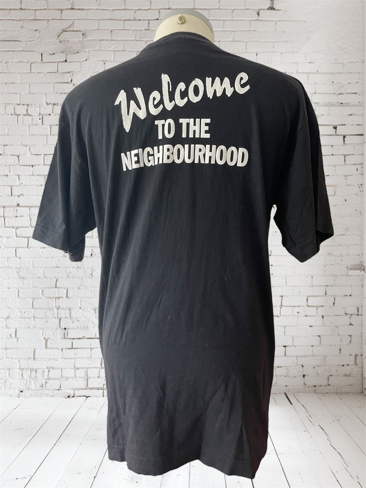 Vintage Vintage Meat Loaf Welcome To The Neighborhood Tour T-Shirt Size US XL / EU 56 / 4 - 6 Thumbnail