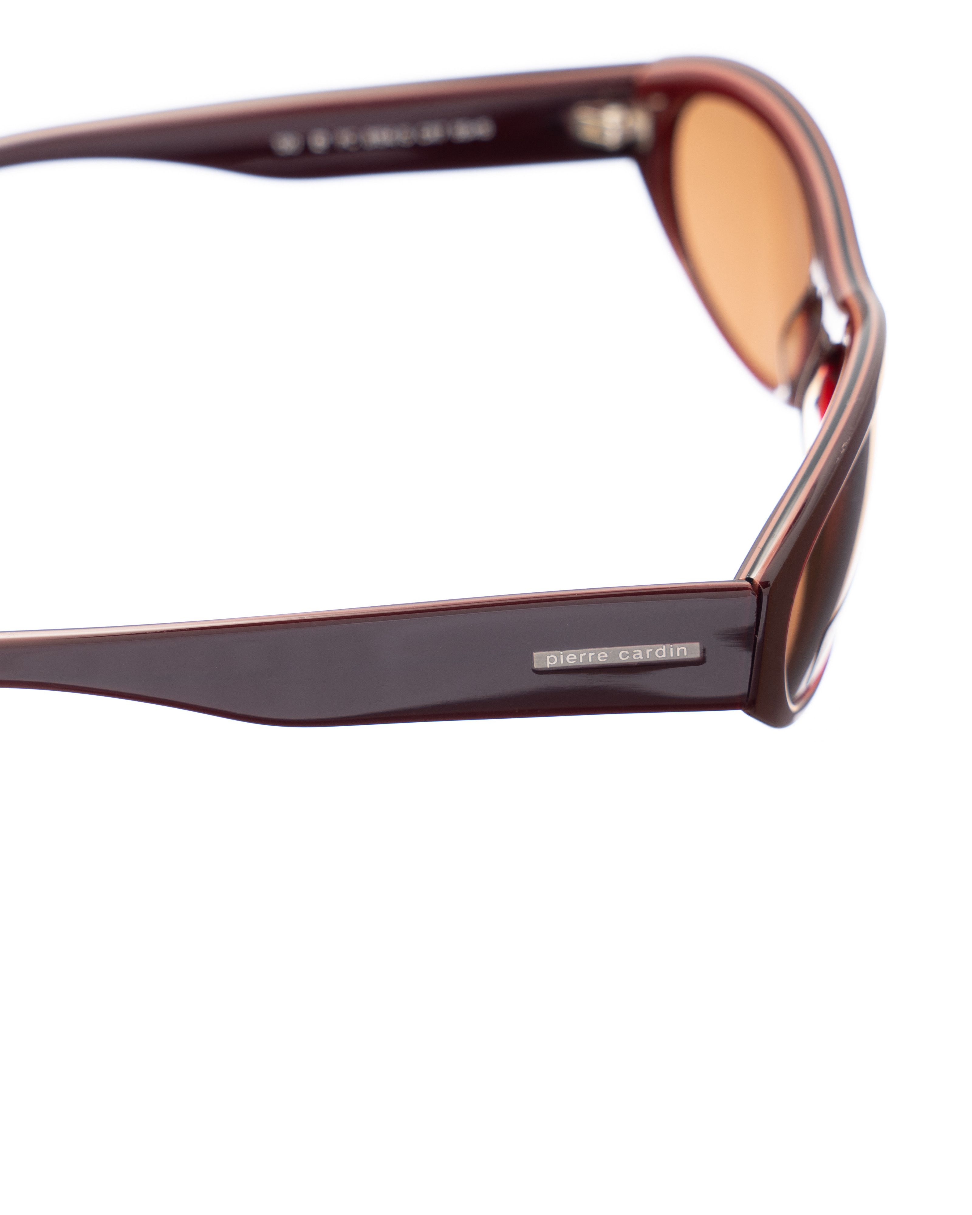 Pierre Cardin Pierre Cardin 00s Classic Chic Wine Red Sunglasses Size ONE SIZE - 3 Thumbnail