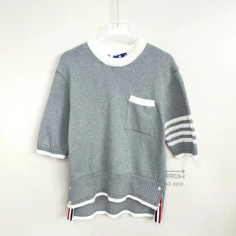 Thom Browne Gray Women's T-Shirt .