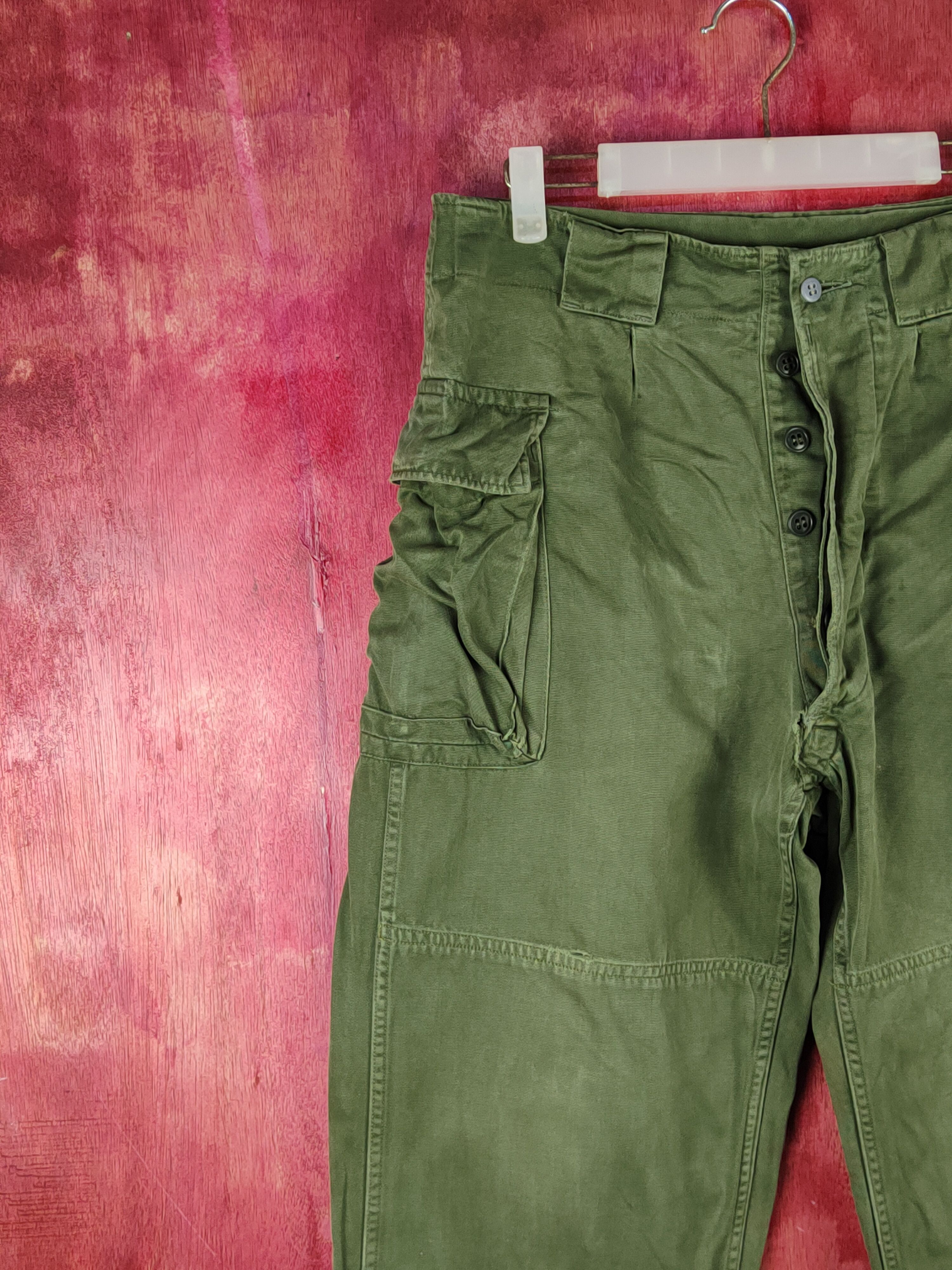 Japan military Green double knee Tactical Cargo Pants #S2049