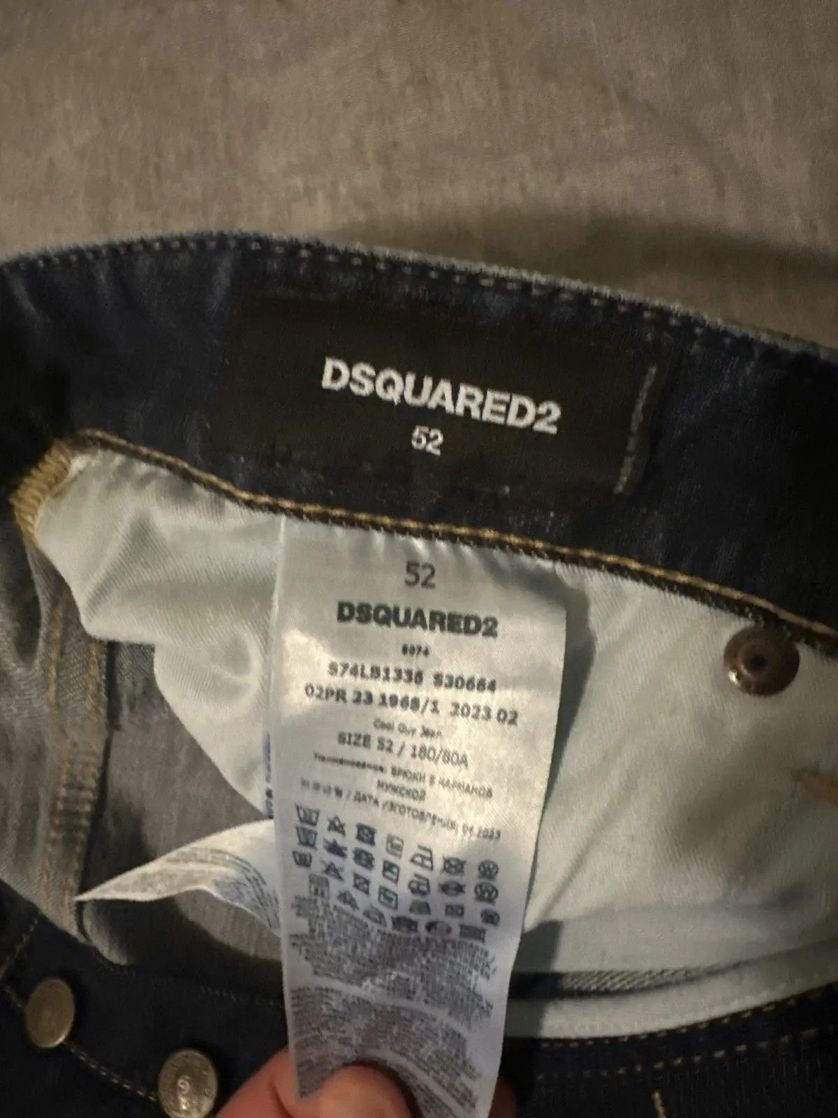 Dsquared2 DSQUARED JEANS DENIM COOL GUY 52 NWT Size US 36 / EU 52 - 6 Thumbnail