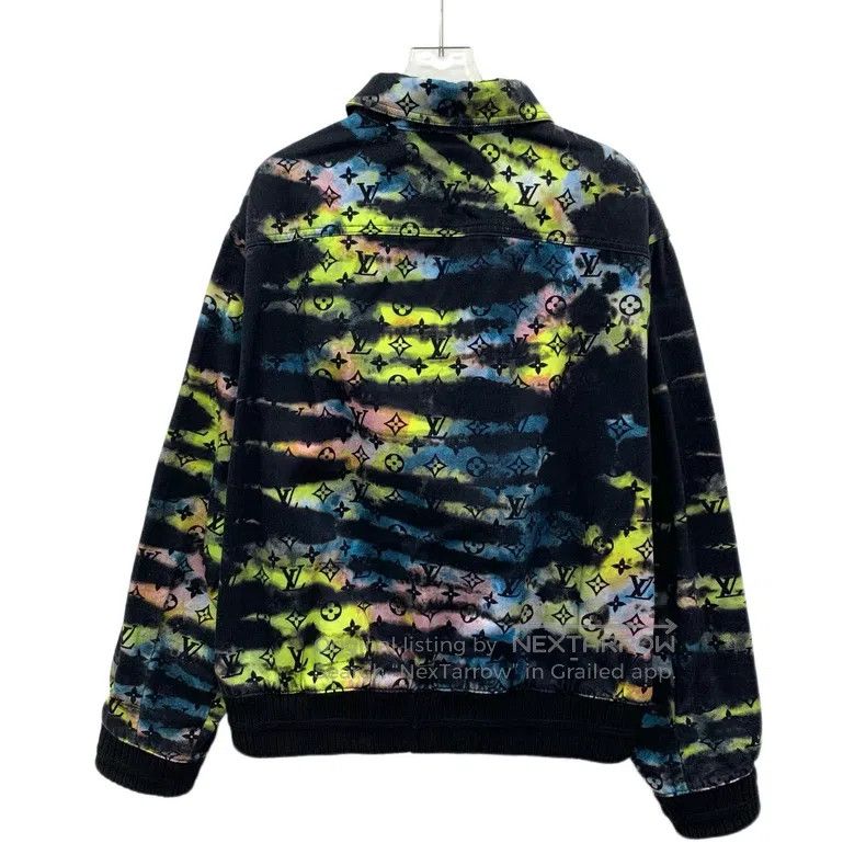 Louis Vuitton Louis Vuitton 23 color-block tie-dyed logo full-print cott Size US S / EU 44-46 / 1 - 2 Thumbnail