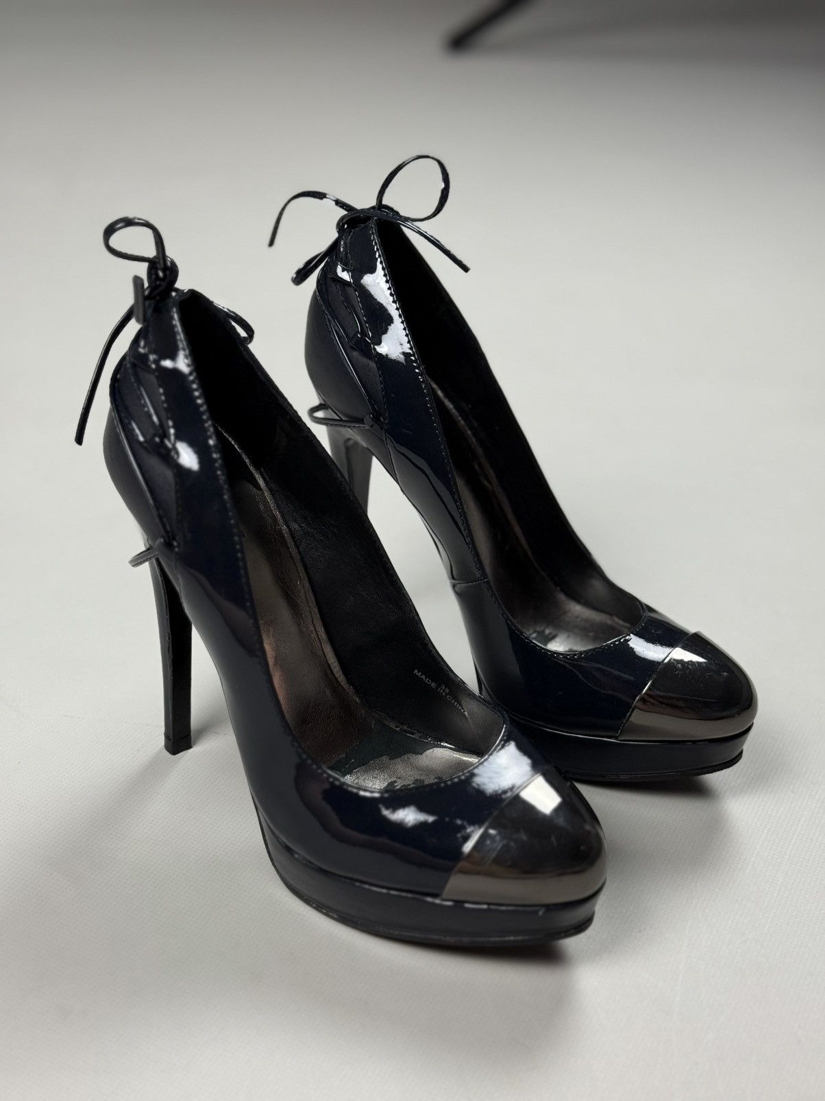 Just Cavalli Roberto Just Cavalli Ladies Pump Heels Patent Leather Size US 8 / IT 38 - 12 Thumbnail