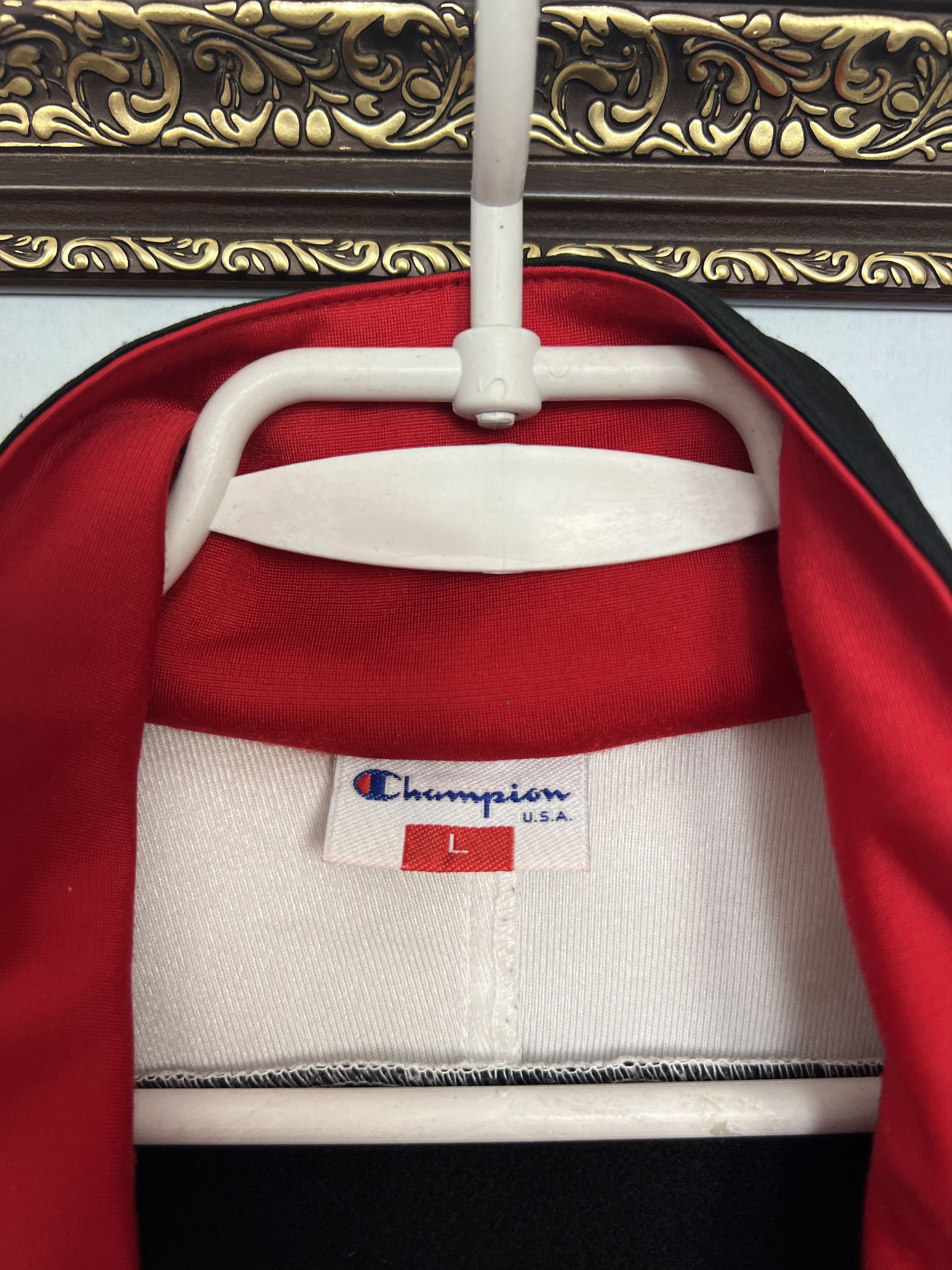 Champion Vintage 90's Champion Chicago Bulls Train Warm Up NBA Size US L / EU 52-54 / 3 - 9 Thumbnail