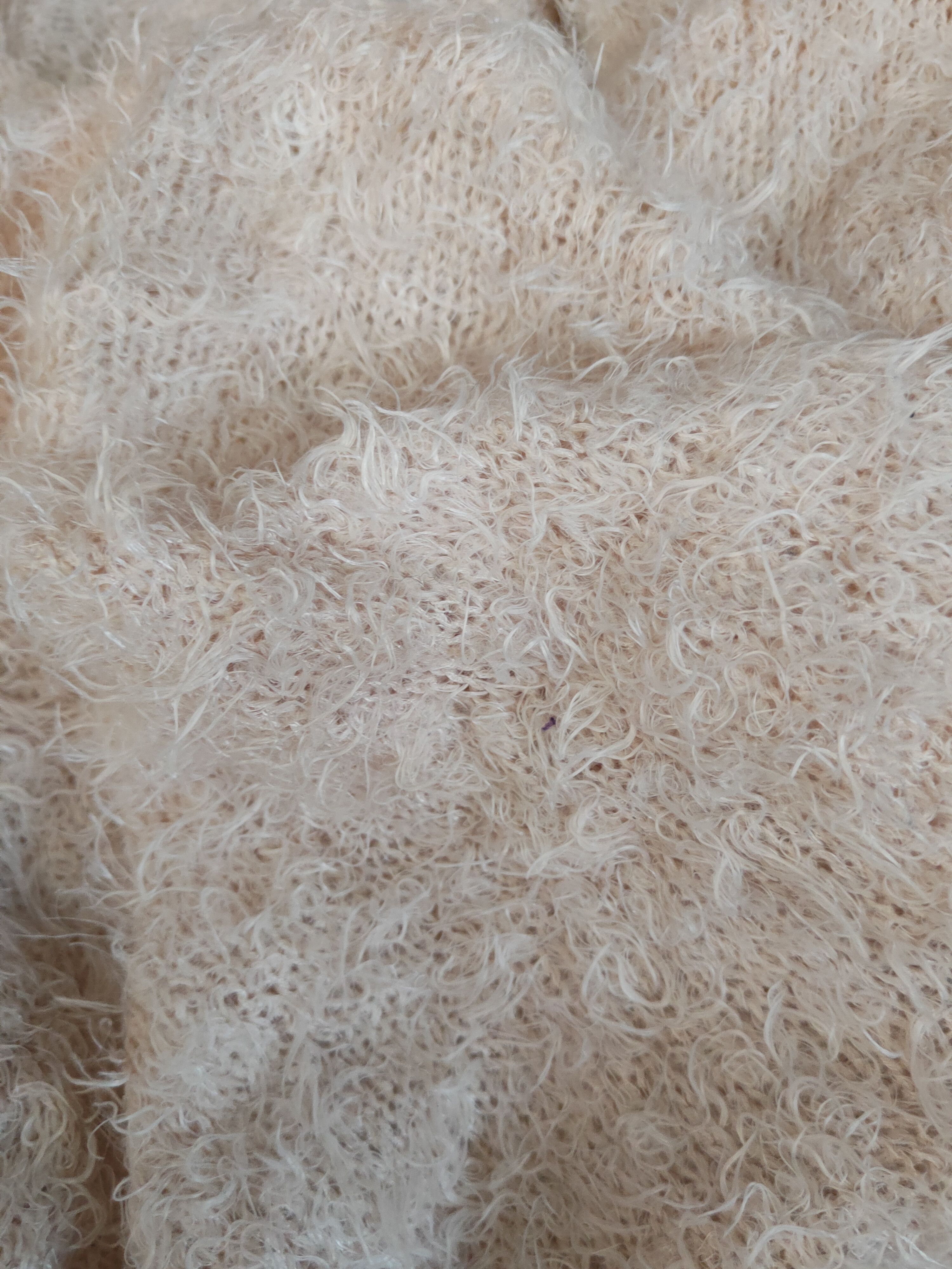Japanese Brand Discoat Pink Shag Shaggy Fur Mohair Knitwear #S2156 Size M / US 6-8 / IT 42-44 - 10 Thumbnail