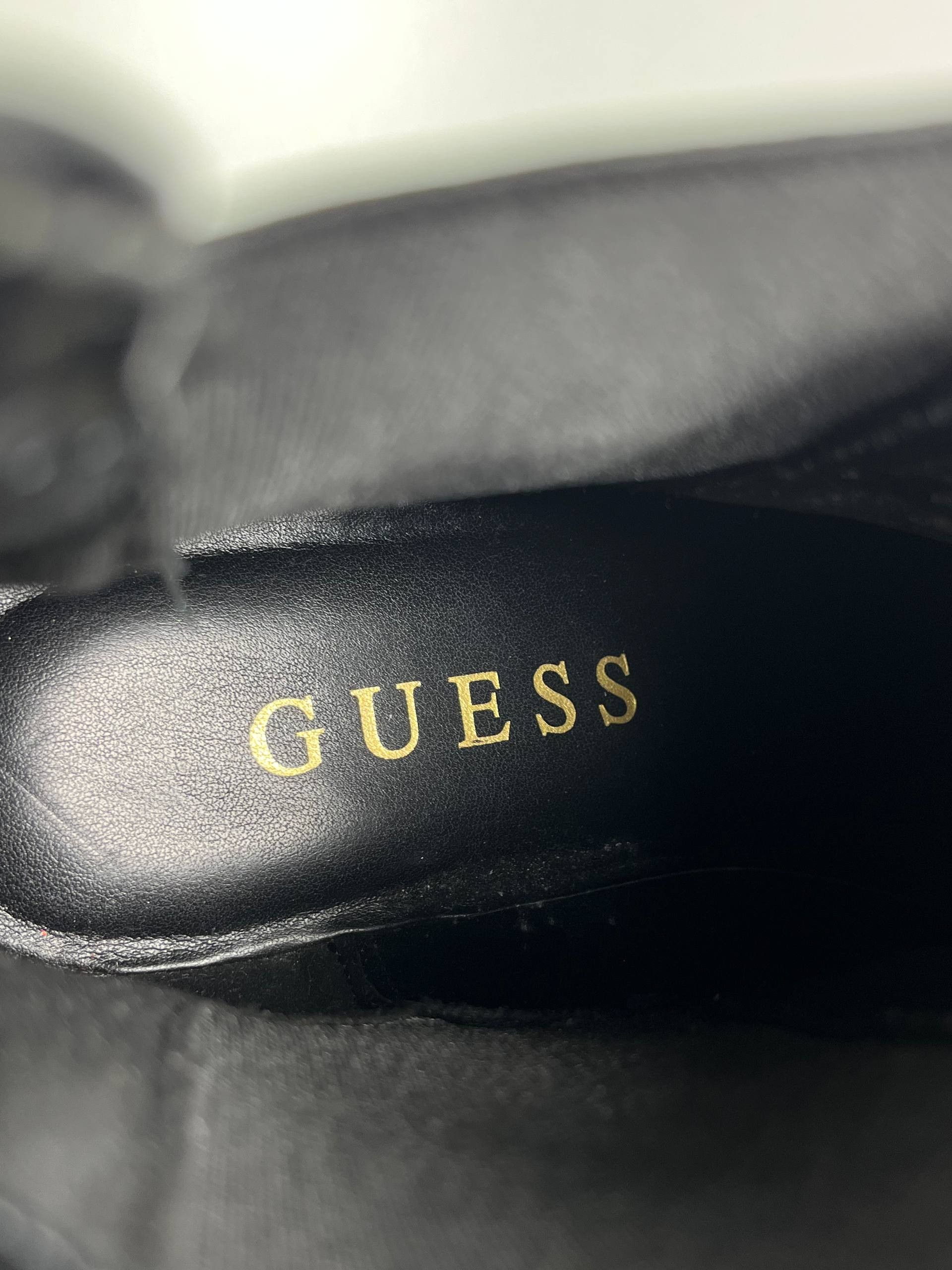 Guess GUESS Women Black Leather Chelsea Platform Boots Size 40 Size US 10 / IT 40 - 5 Thumbnail