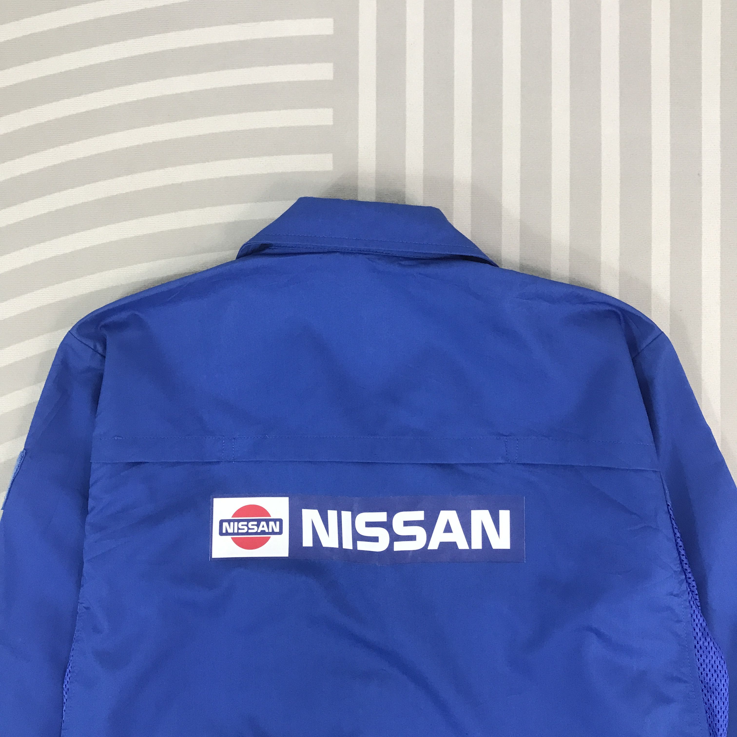 Japanese Brand × Vintage Vintage Nismo Racing Motorsport Blue Jacket Size US L / EU 52-54 / 3 - 4 Thumbnail