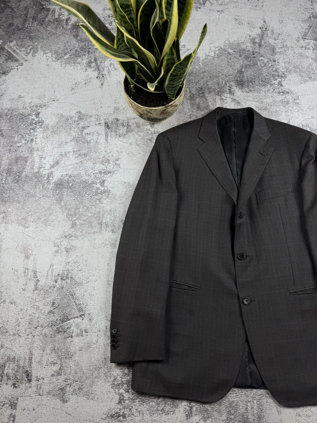 Caruso Vintage Raffaele Caruso 54R Classic 90S Blazer Suit Jacket Size 54R - 2 Thumbnail