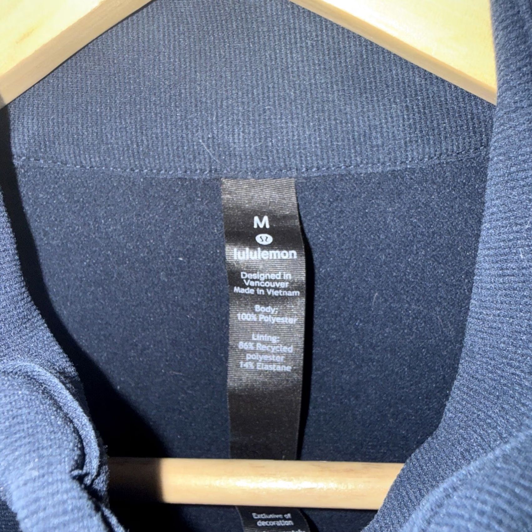 Lululemon Lululemon Blue Full Zip Jacket Mens Size M Size US M / EU 48-50 / 2 - 3 Thumbnail