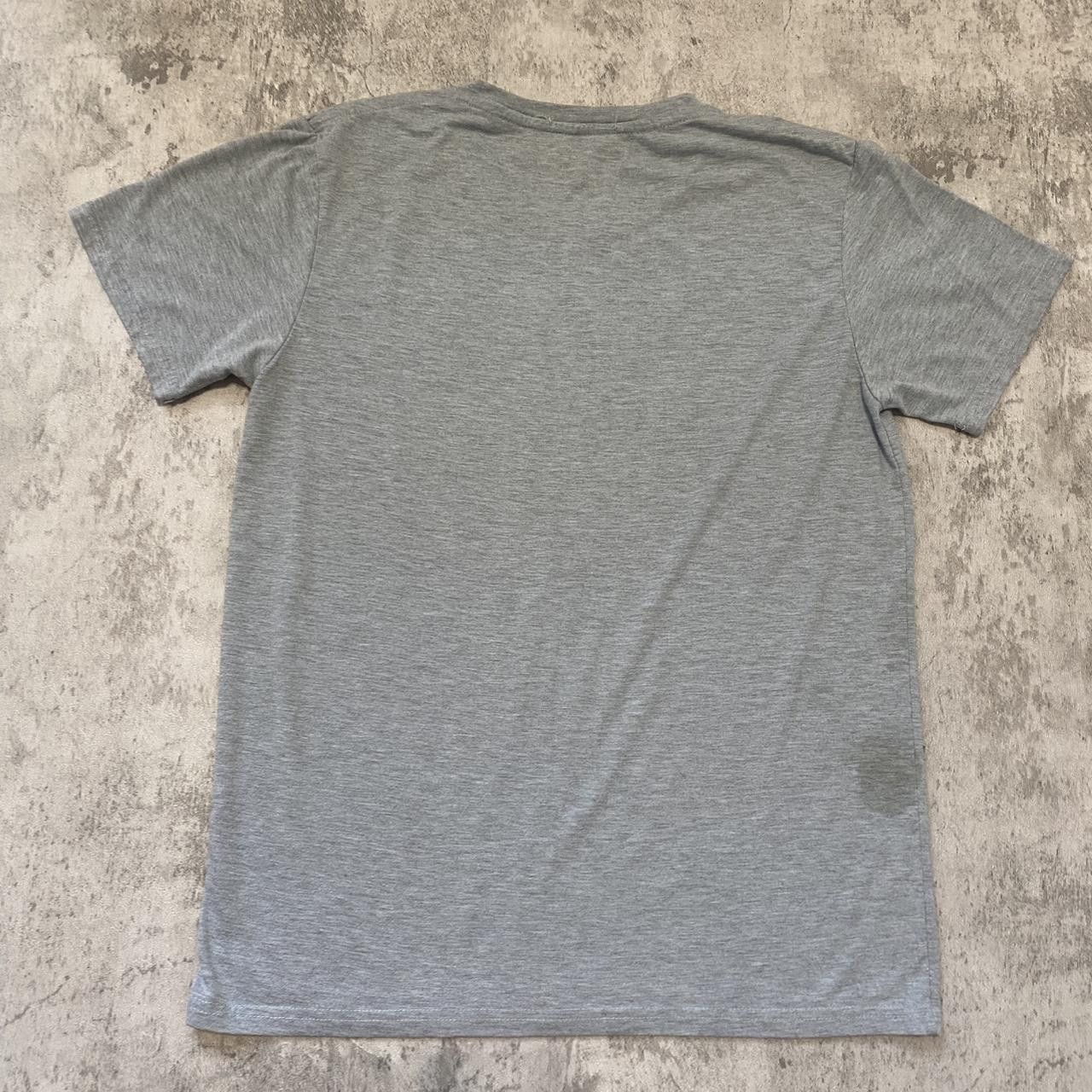 Adidas Grey Adidas T-shirt with small black logo Size US M / EU 48-50 / 2 - 2 Thumbnail