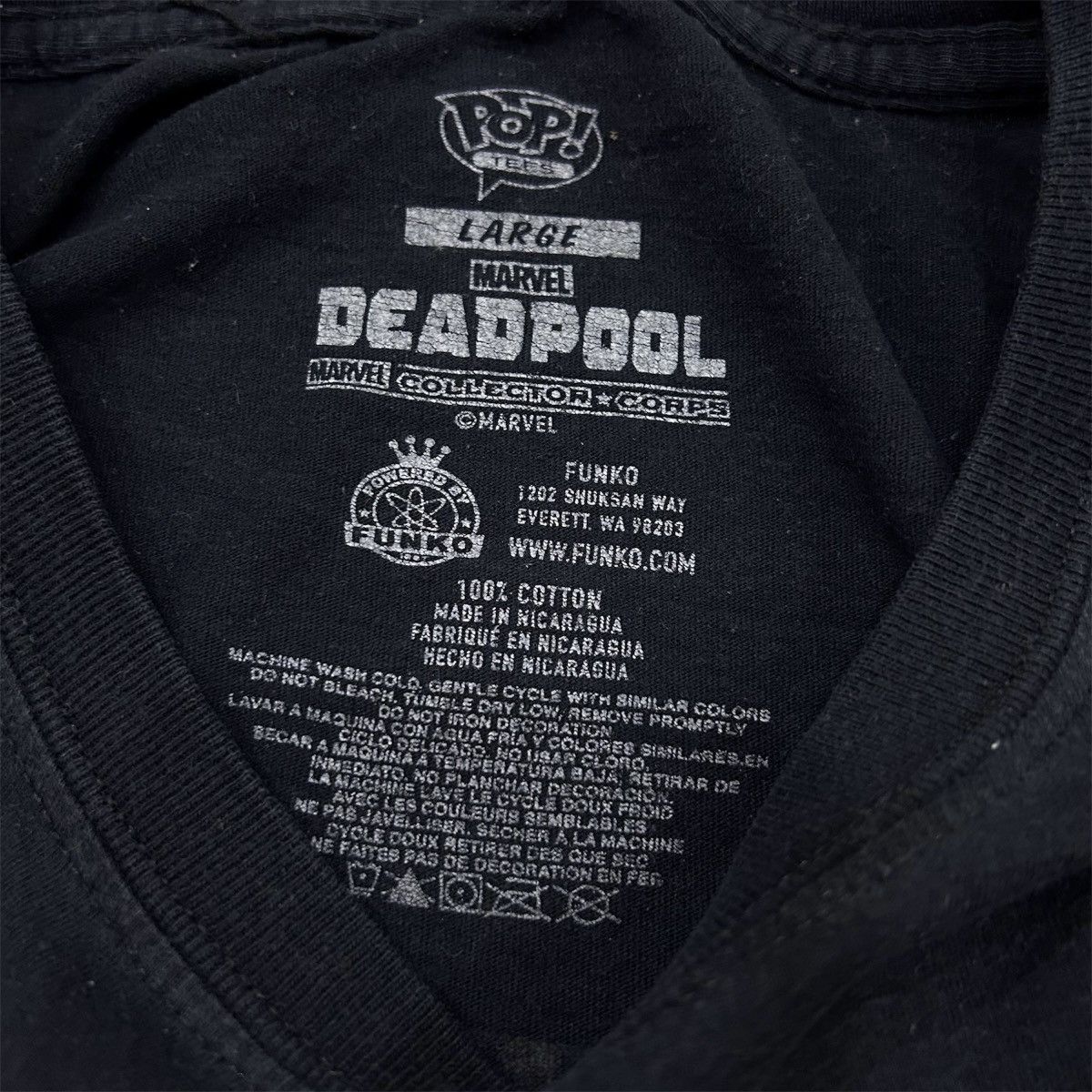 Marvel Comics Marvel Deadpool Funko Pop Movie Tshirt Size US XXL / EU 58 / 5 - 3 Thumbnail