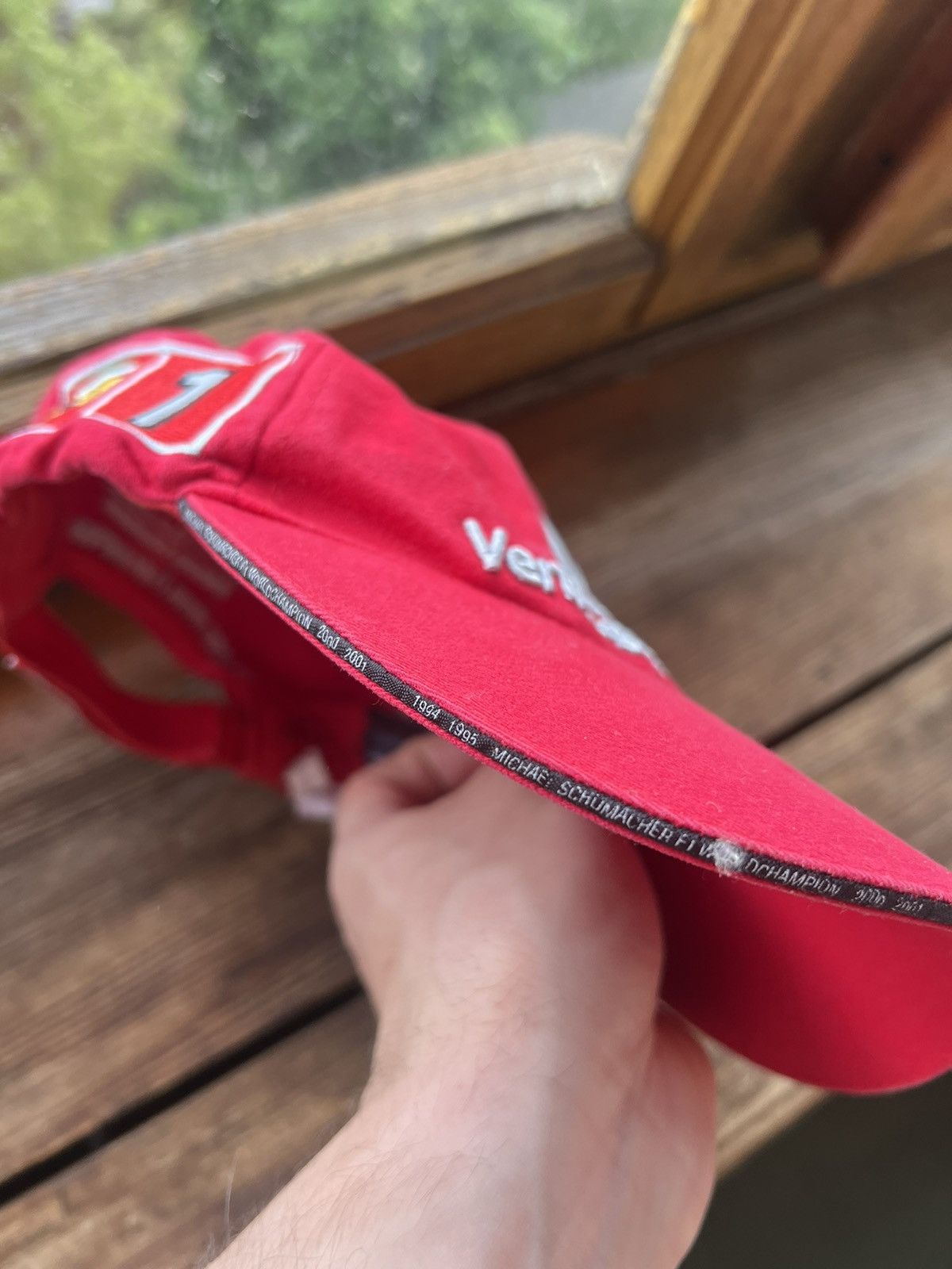 Vintage Vintage F-1 Ferrari Schumacher Racing Trapper Hat Y2K Size ONE SIZE - 14 Thumbnail