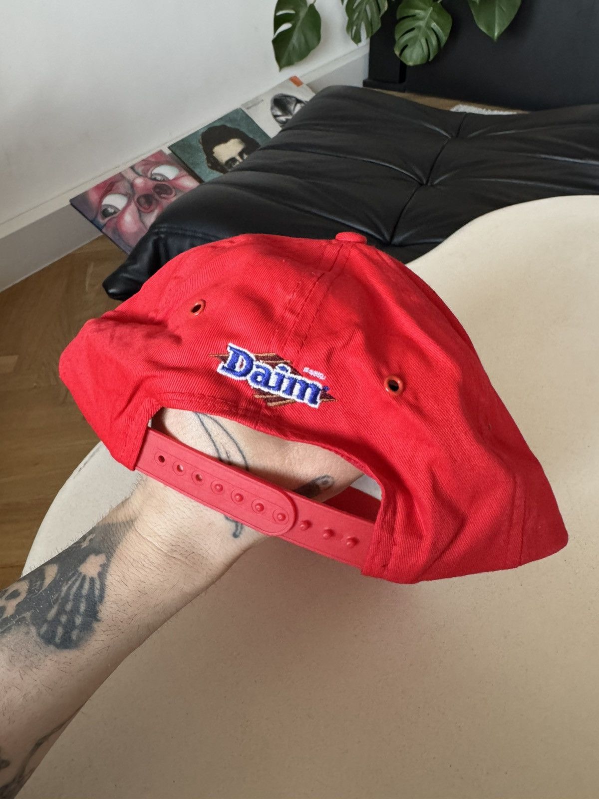 Vintage Daim x Amg Mercedes Vintage 90s One Size Hat Cap Chocolate Size ONE SIZE - 3 Thumbnail