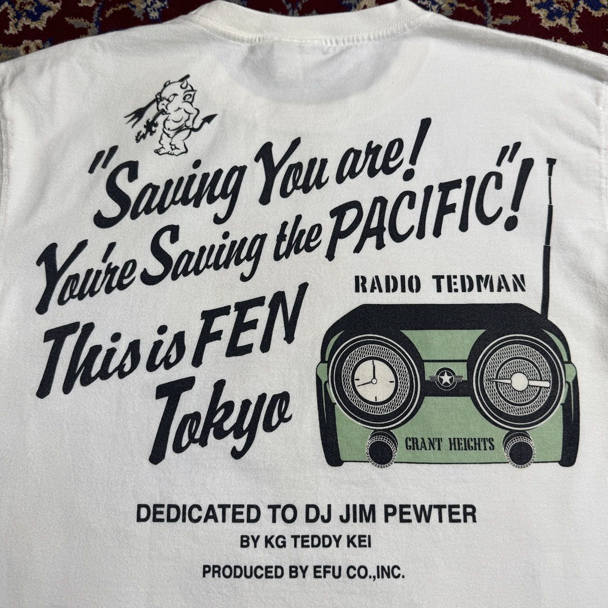 Tedman Ted Company FEN Tokyo Radio Tedman y2k japanese brand tee Size US M / EU 48-50 / 2 - 6 Thumbnail