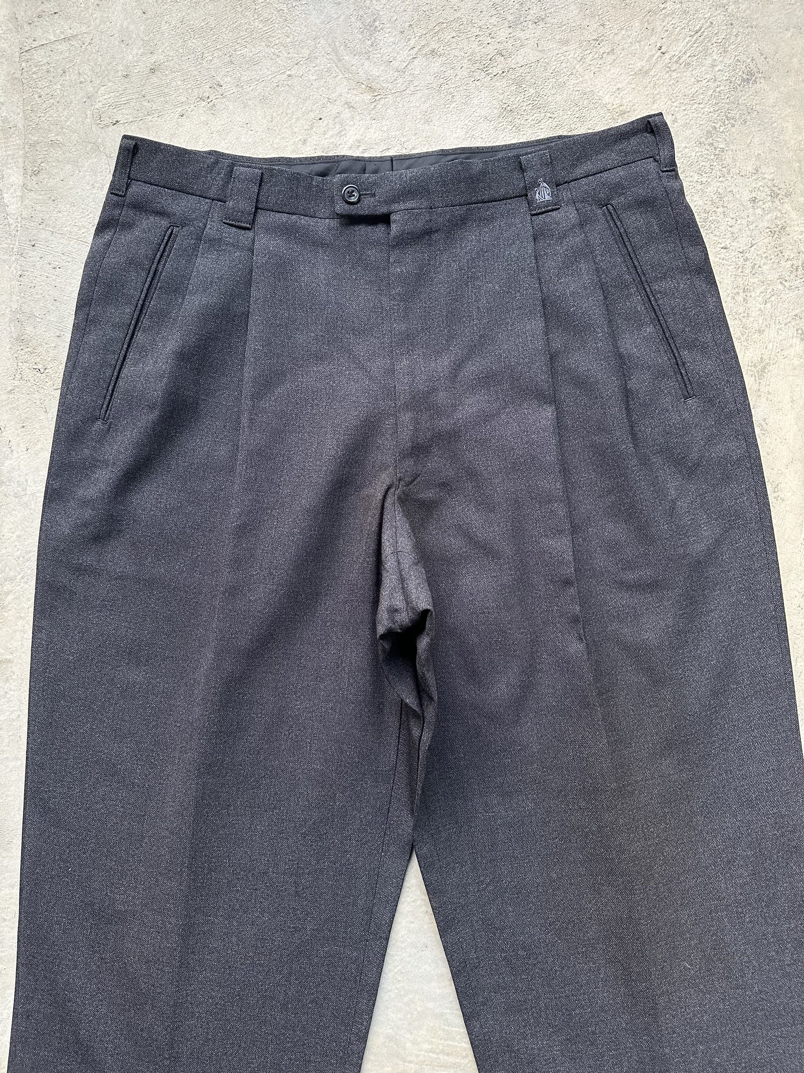 Lanvin Vintage Lanvin Baggy Wide Balloons Wool Trousers Pants Size US 37 - 4 Thumbnail