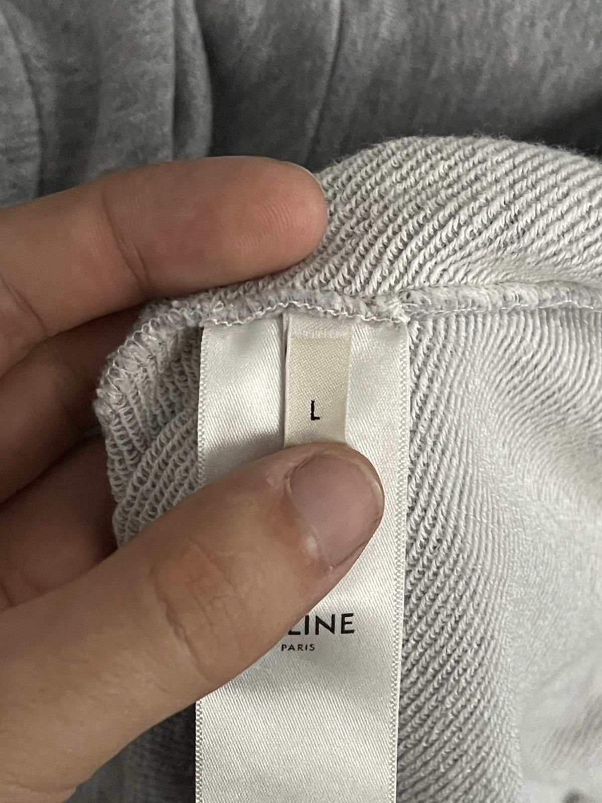 Celine Celine Paris Hoodie Size L / US 10 / IT 46 - 12 Thumbnail