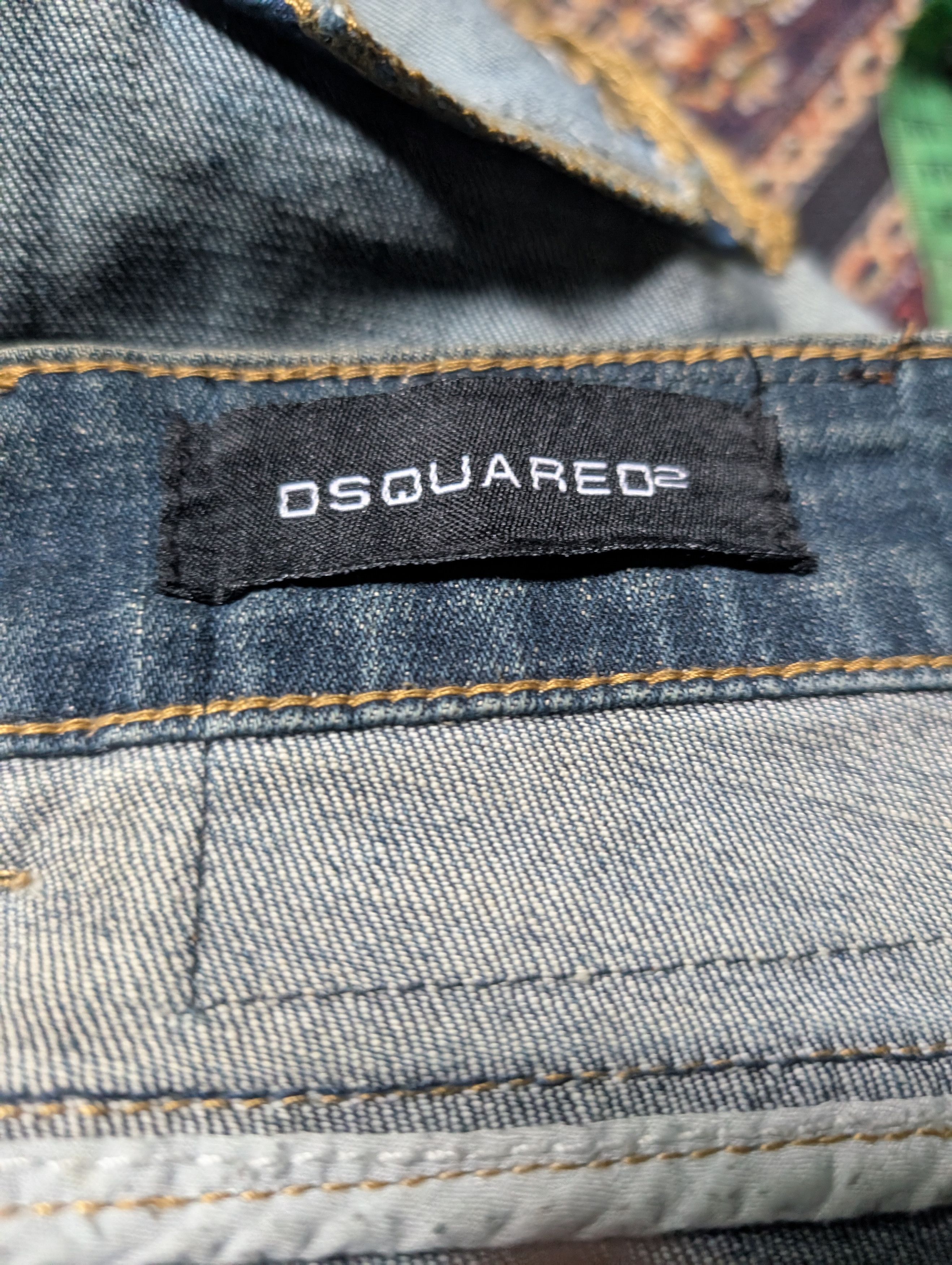 Dsquared2 Dsquared2 Italy Ripped Patch Work Low Rise Jeans Size US 30 / EU 46 - 5 Thumbnail