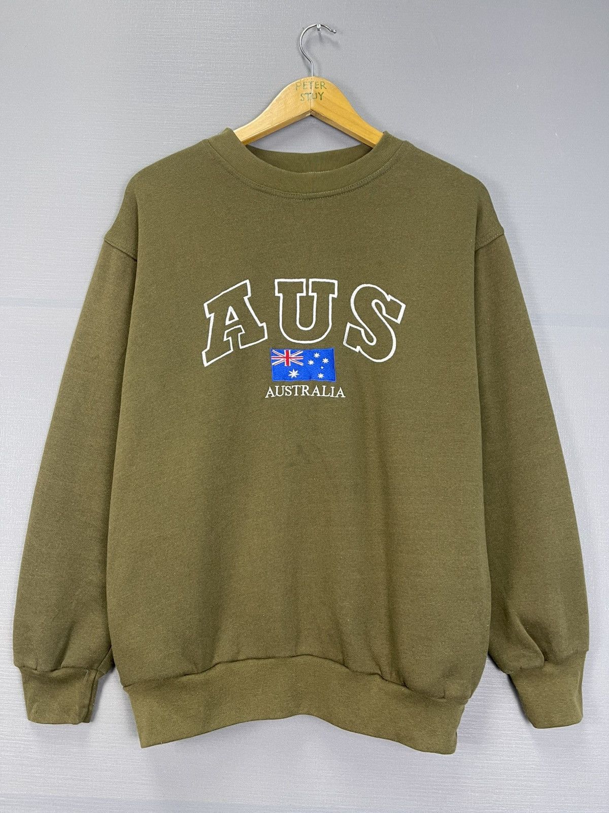 Man Made In Australia × Vintage Vintage Boxes Sweatshirt Australia Size US S / EU 44-46 / 1 - 2 Thumbnail