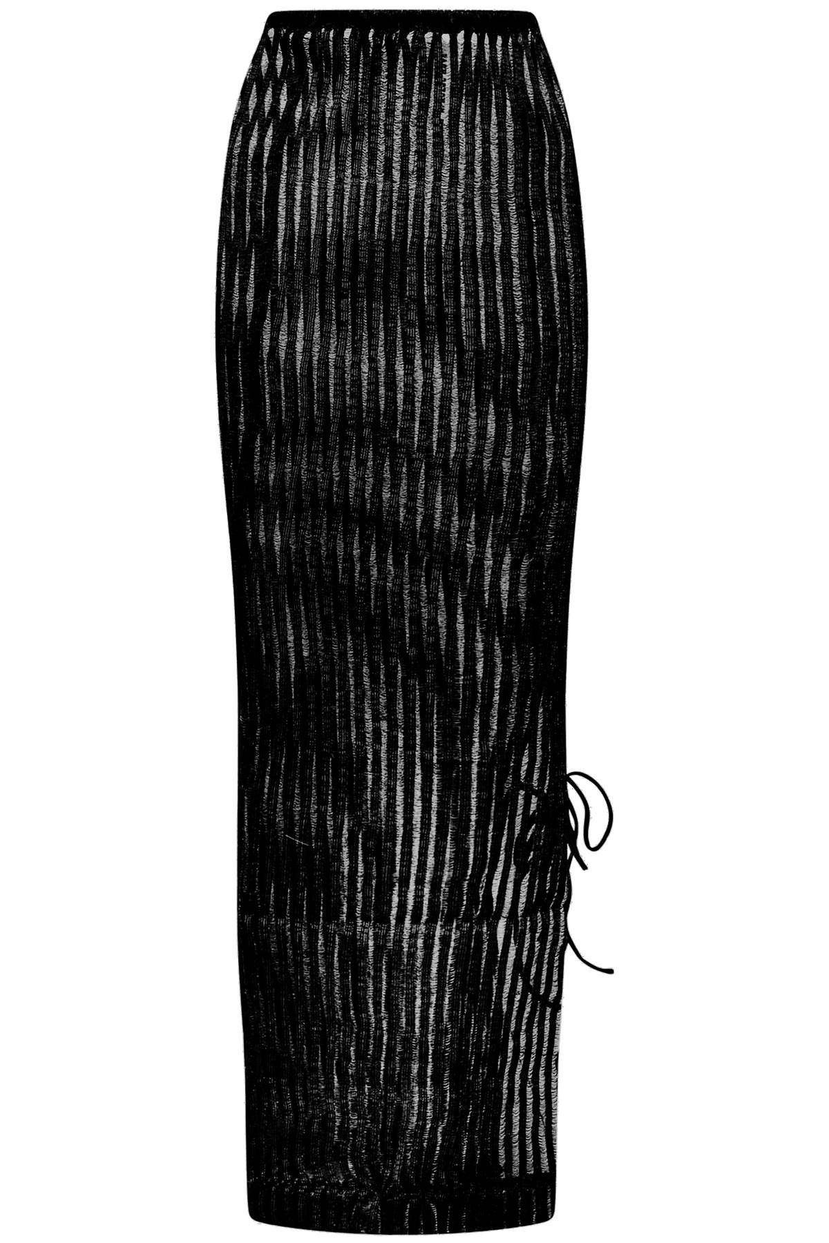image of A Roege Hove Patricia Long Skirt in Nero, Women's (Size 24)