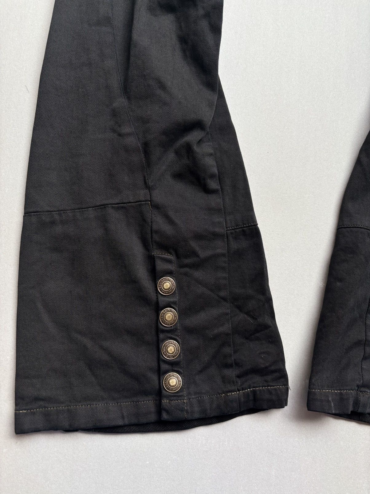 Japanese Brand lace up flare cargo pants Size US 27 - 7 Thumbnail
