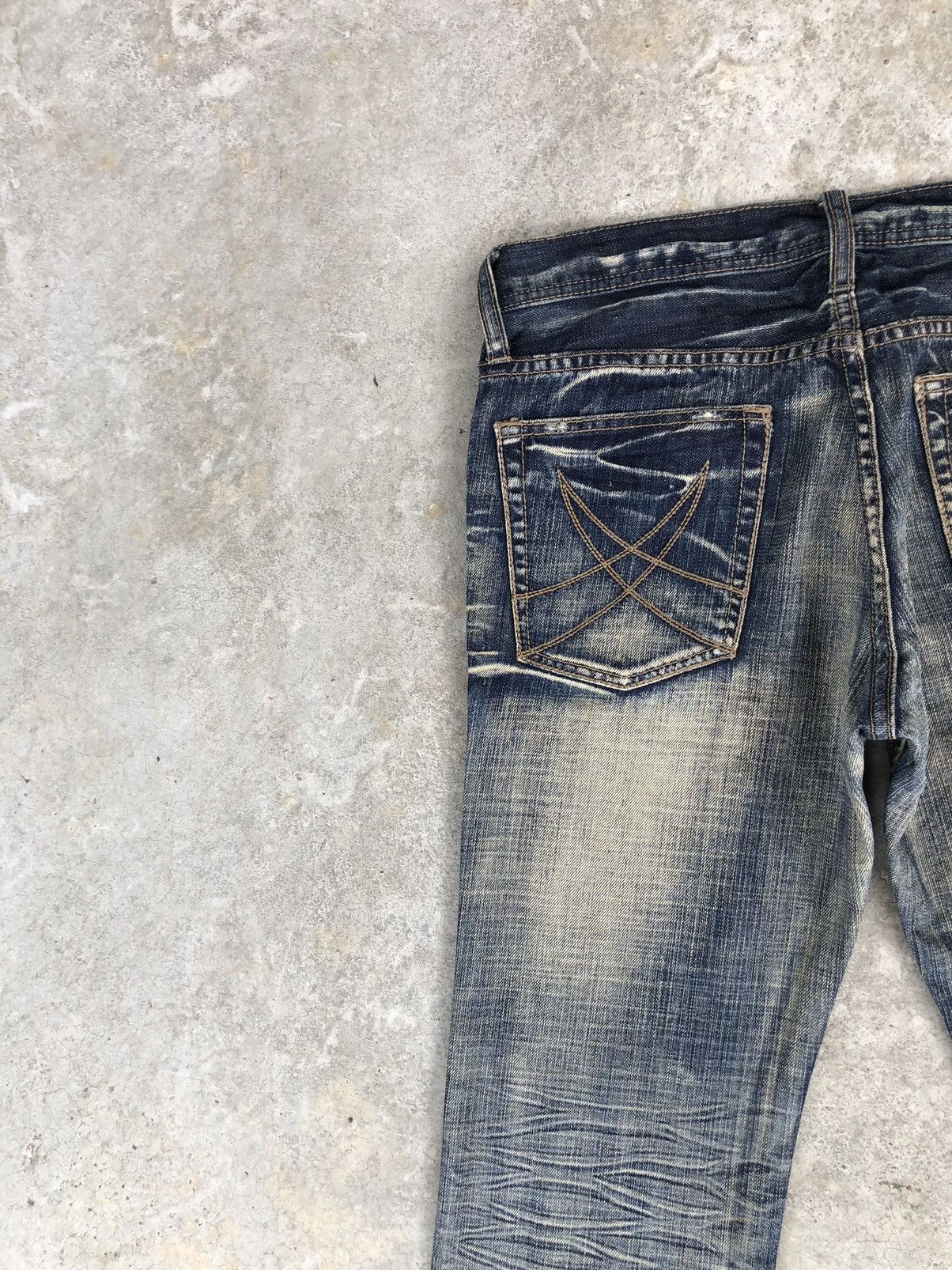 Who Decides War Japanese Difference Rupert Distressed Jeans ppfm style Size US 32 / EU 48 - 9 Thumbnail