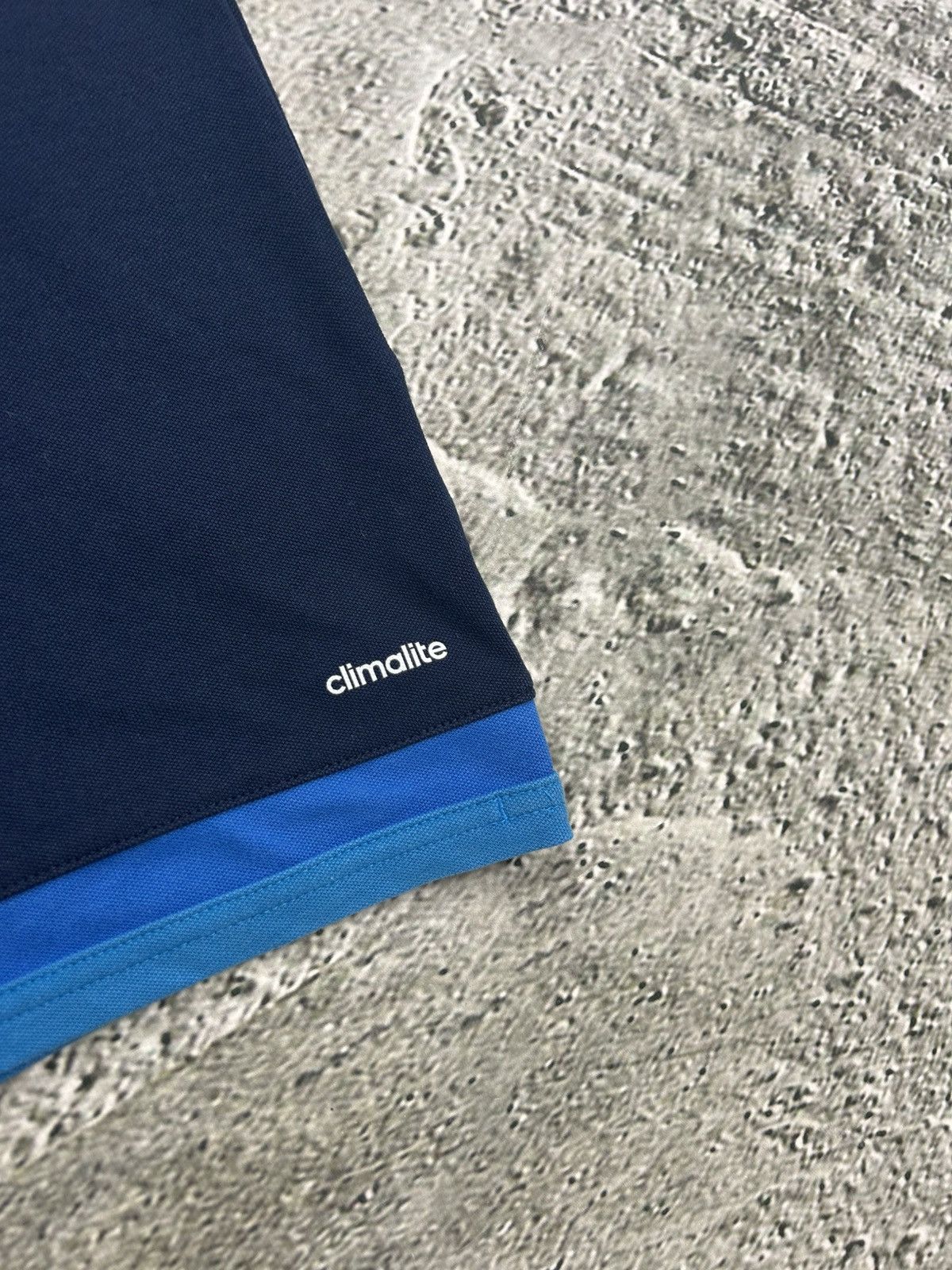 Adidas × Vintage Italy Adidas vintage polo T-shirt navy blue Chief Keef Size US XXL / EU 58 / 5 - 4 Thumbnail
