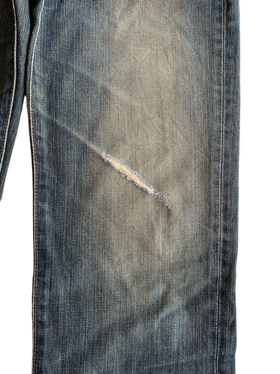 Japanese Brand × Kapital × Vintage Vintage Edwin 503zz Mudwash Distressed Denim☠️🎌 Size US 30 / EU 46 - 7 Thumbnail
