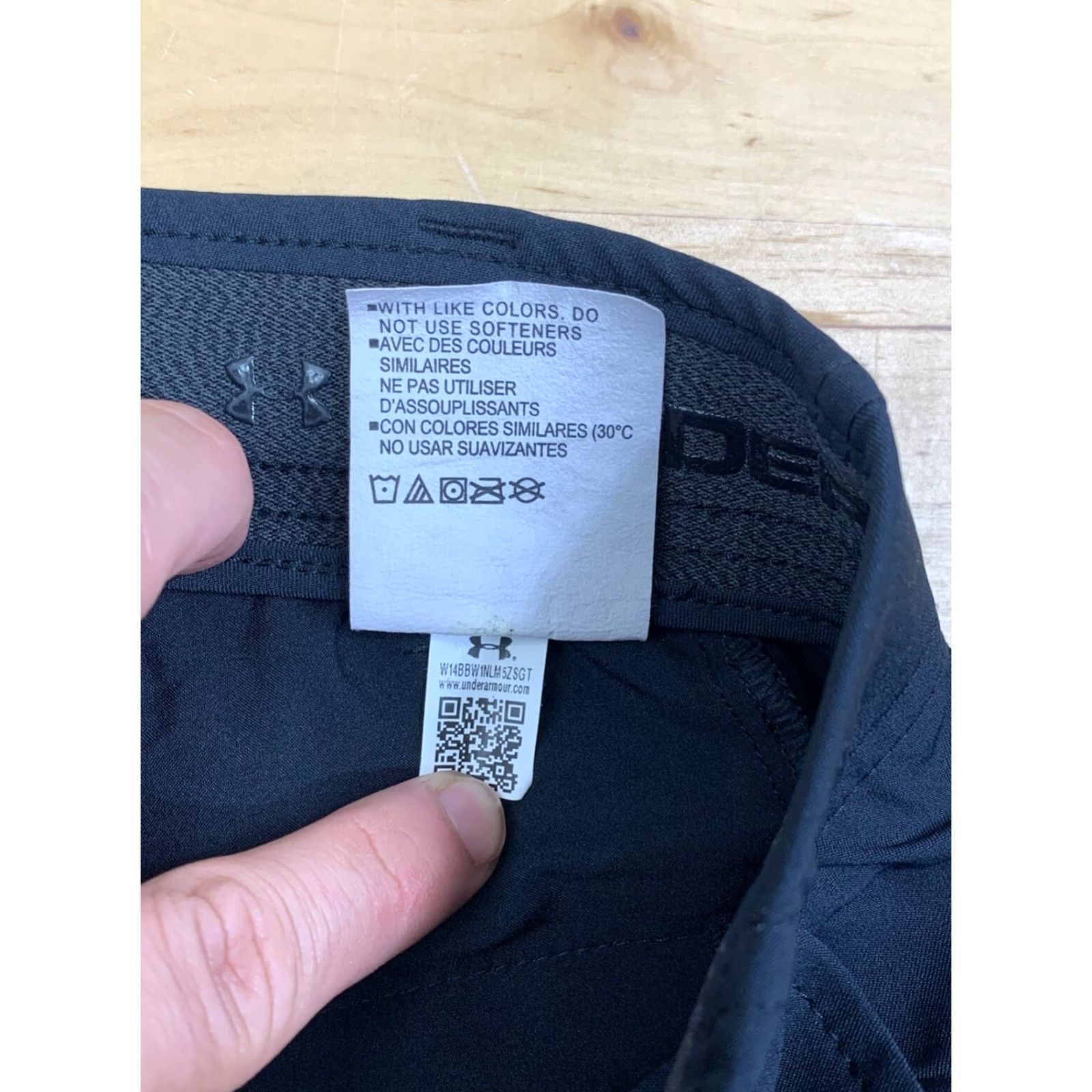 Under Armour Under armour Pants Mens 32x32 Black Chino Stretch Straight Casual Regular 32in Inseam 32in Size US 32 / EU 48 - 5 Thumbnail