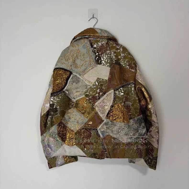 Dries Van Noten Dries Van Noten Embroidered Patchwork Jacket. Size US L / EU 52-54 / 3 - 2 Thumbnail