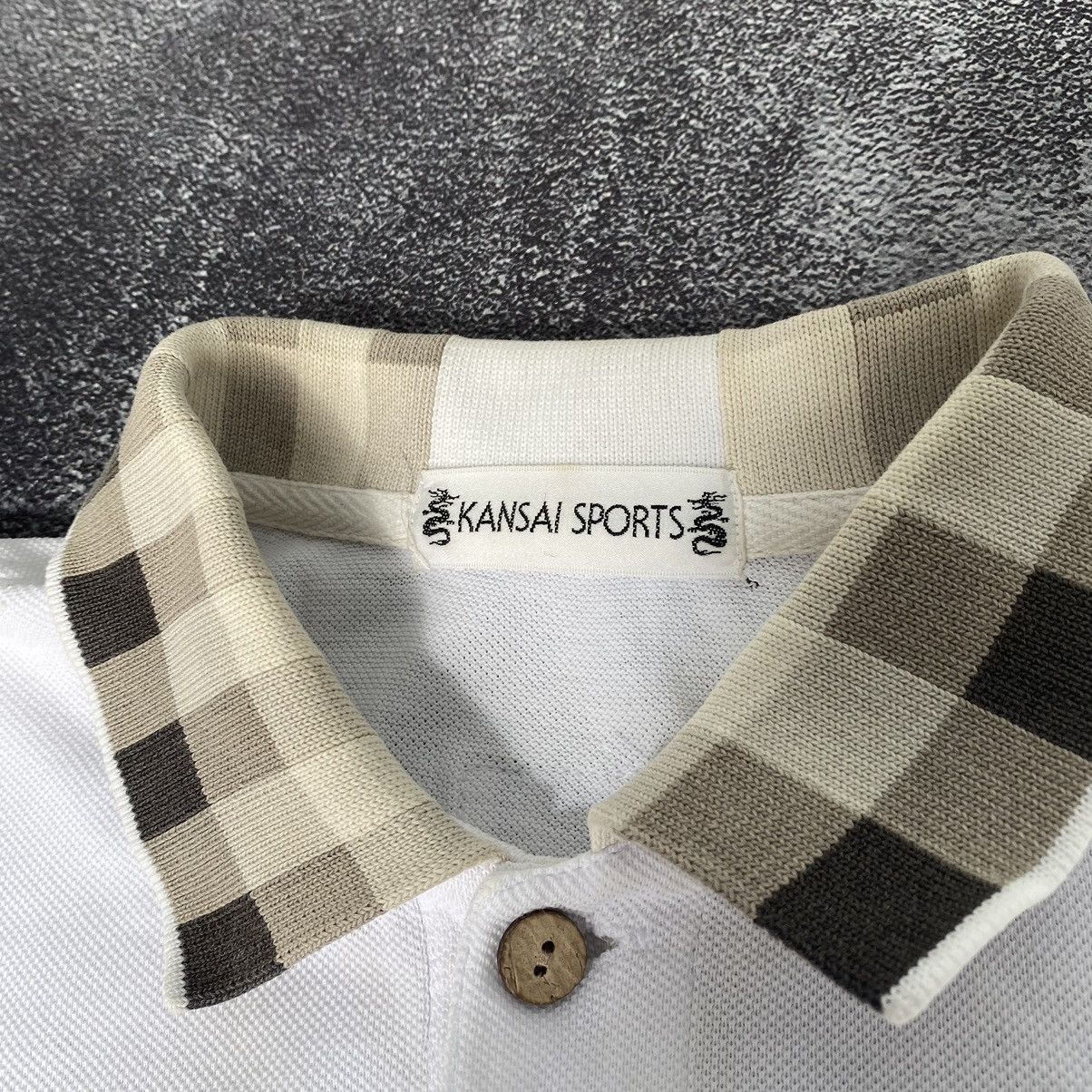 Japanese Brand × Kansai Yamamoto Vintage Kansai Yamamoto Sports Dragon Polo Shirt Size US L / EU 52-54 / 3 - 4 Thumbnail