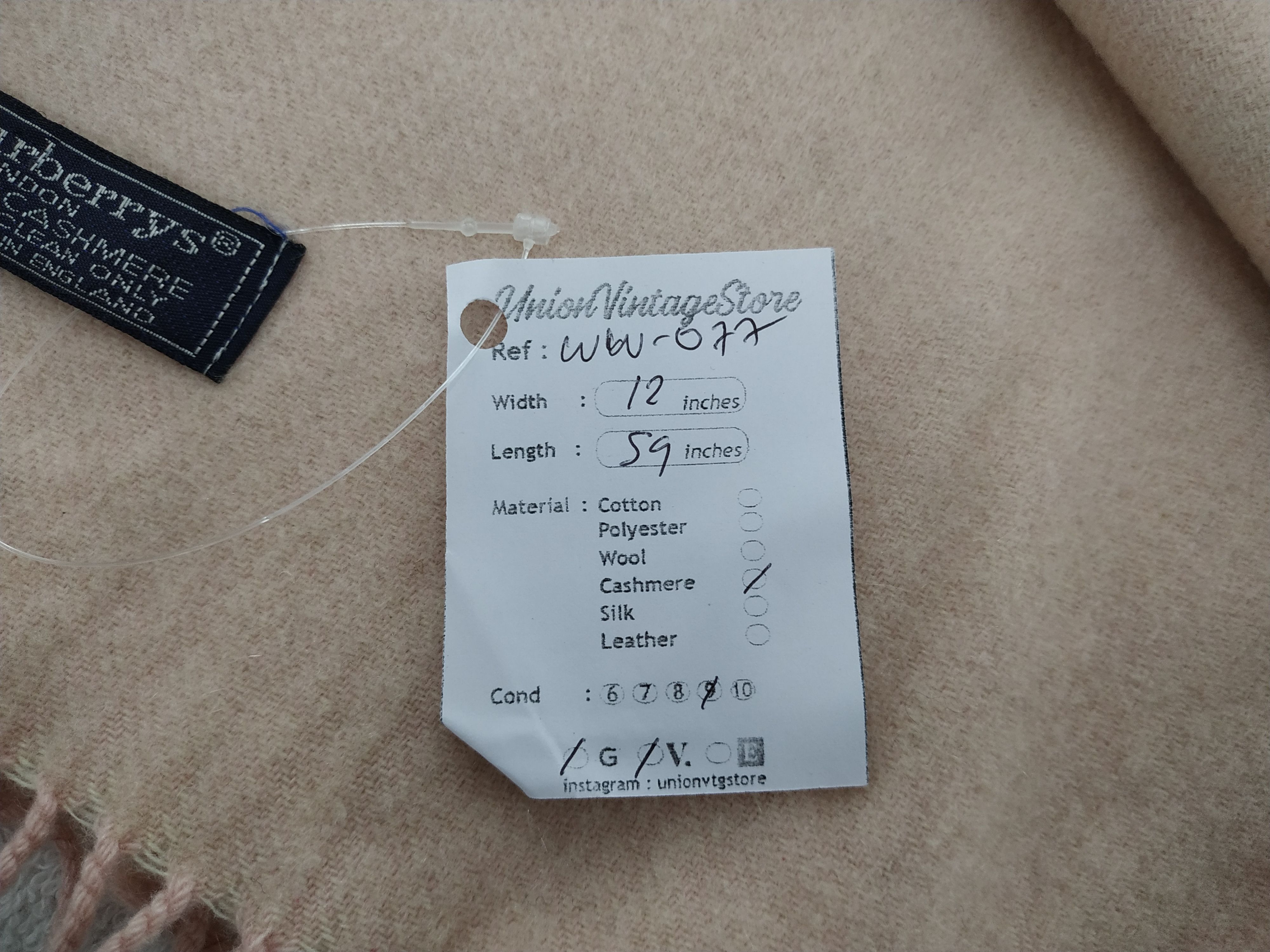 Burberry × Vintage Burberry Scarf / Muffler / Neckwear Size ONE SIZE - 8 Thumbnail