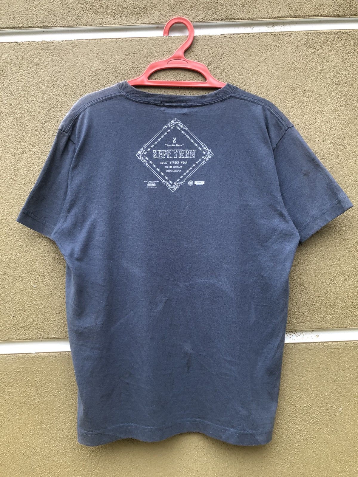 Japanese Brand × Vintage Last Drop🔥 Vintage "You are Here" Zephyren Tshirt Size US M / EU 48-50 / 2 - 12 Thumbnail